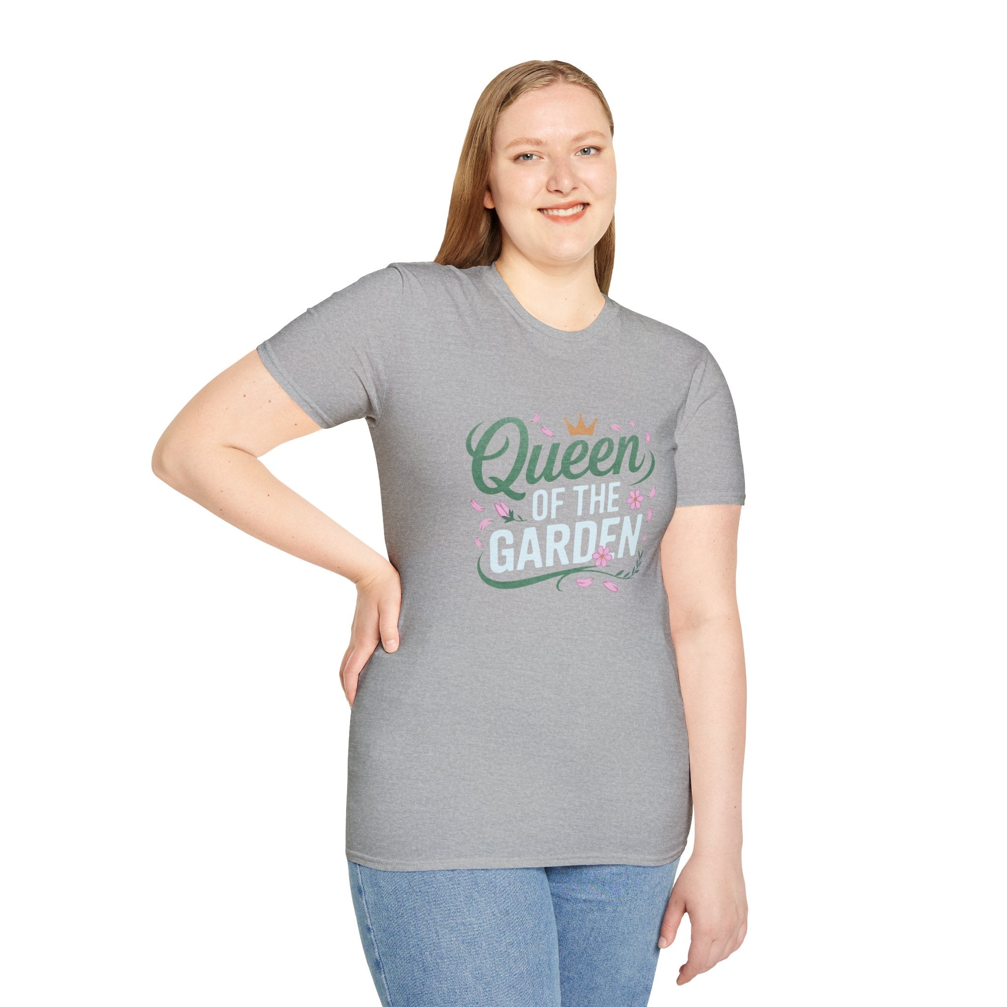 Queen of the Garden T-Shirt — Floral Gardener Gift