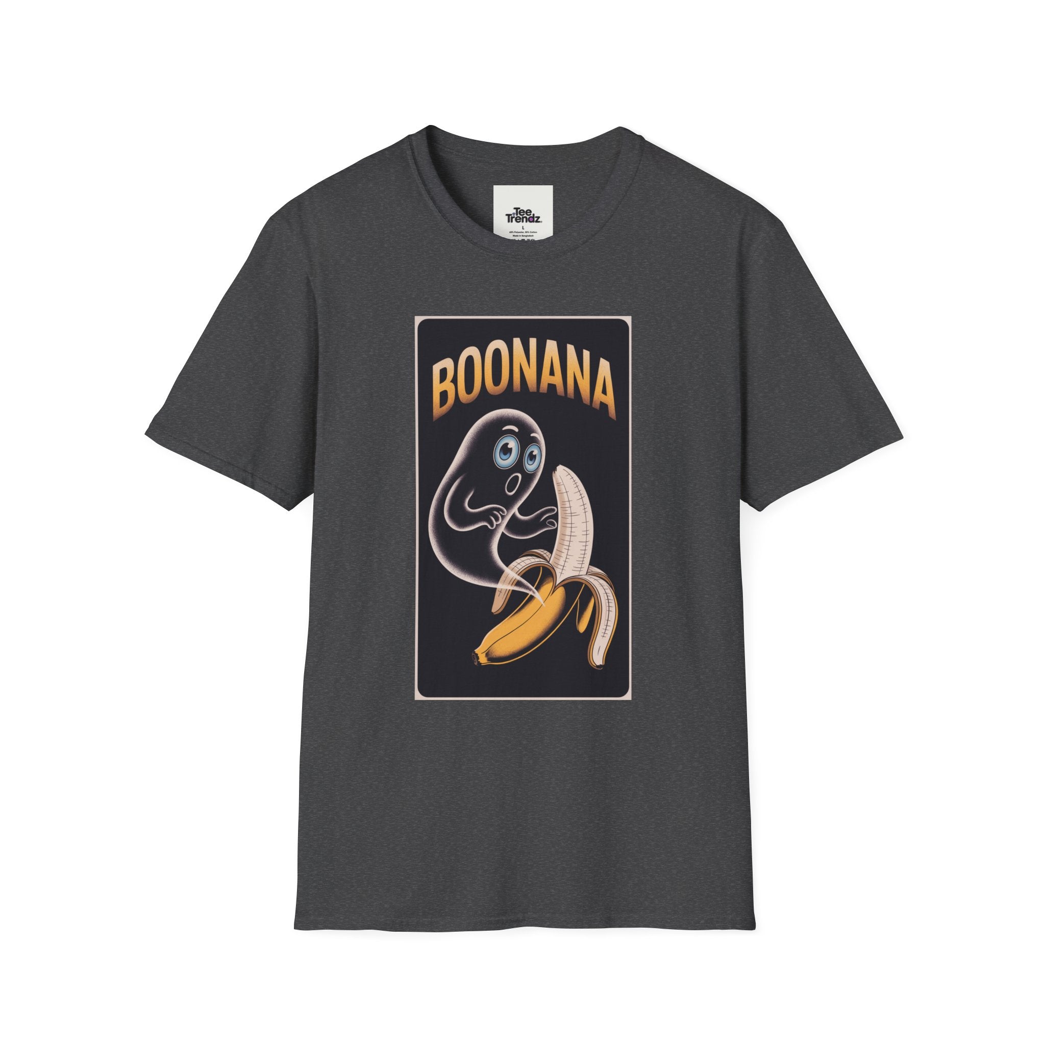 T-Shirt — "Boonana" Ghost with Banana Retro Graphic