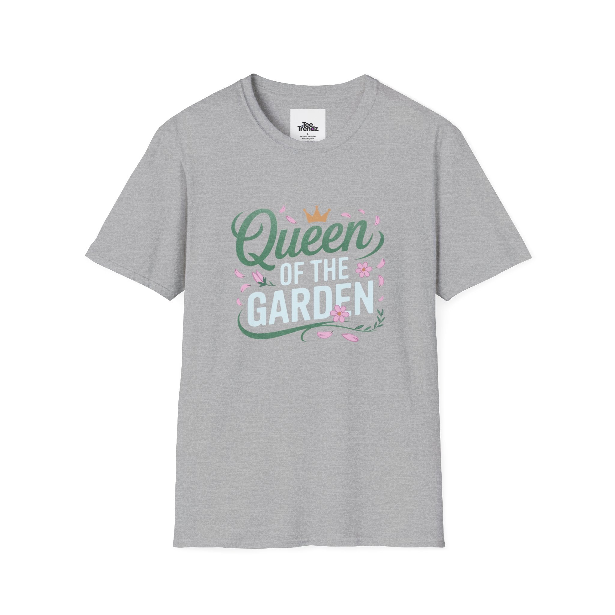 Queen of the Garden T-Shirt — Floral Gardener Gift