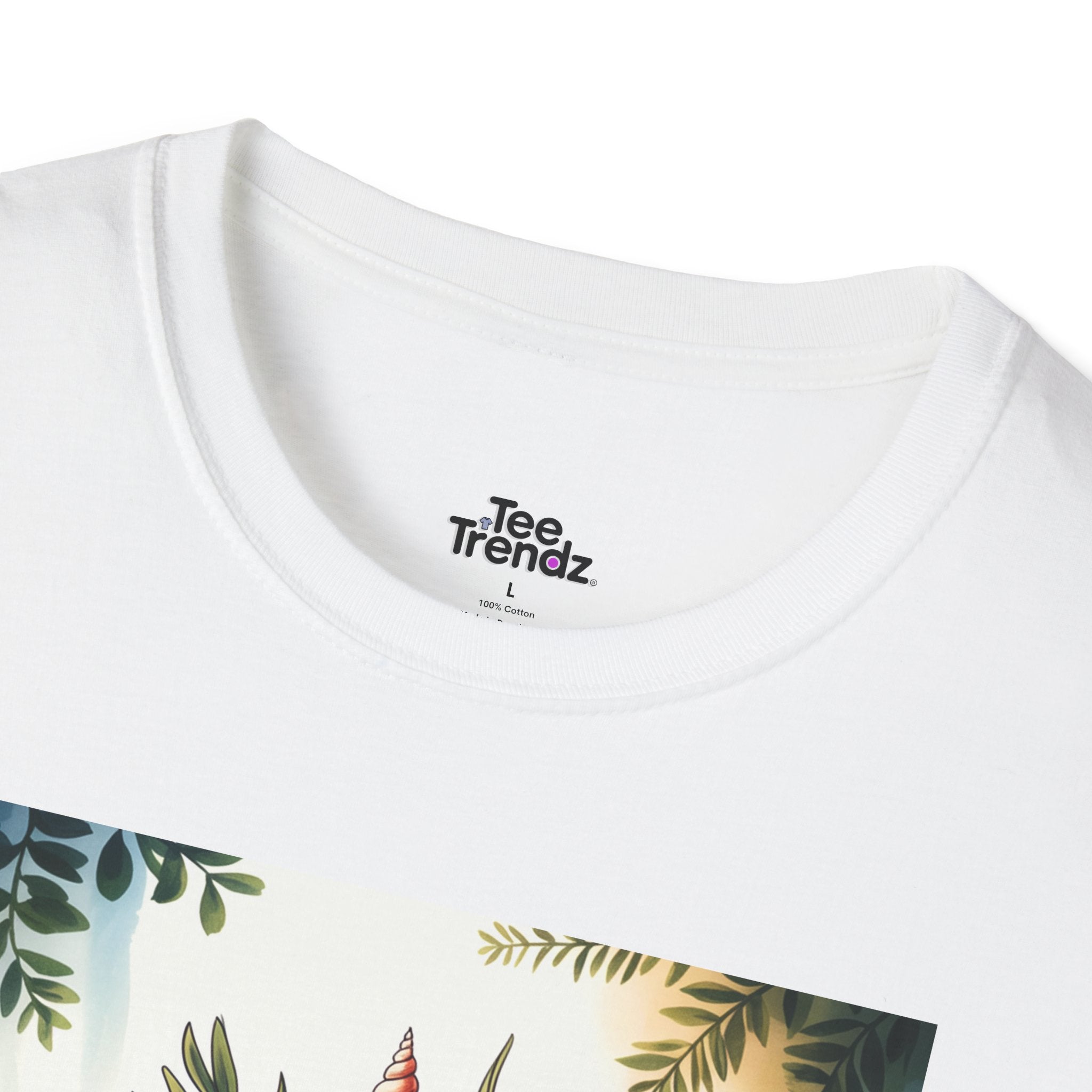 Sea Is Calling T-Shirt — Beach Shells Coastal Graphic Tee