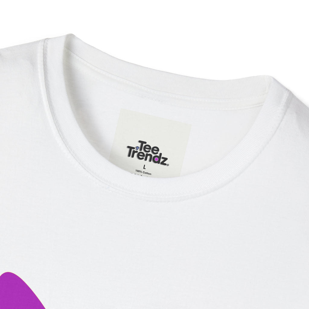 Cat Mum T-Shirt — Cute Purple Cat Face Tee for Cat Moms, Mother’s Day Gift