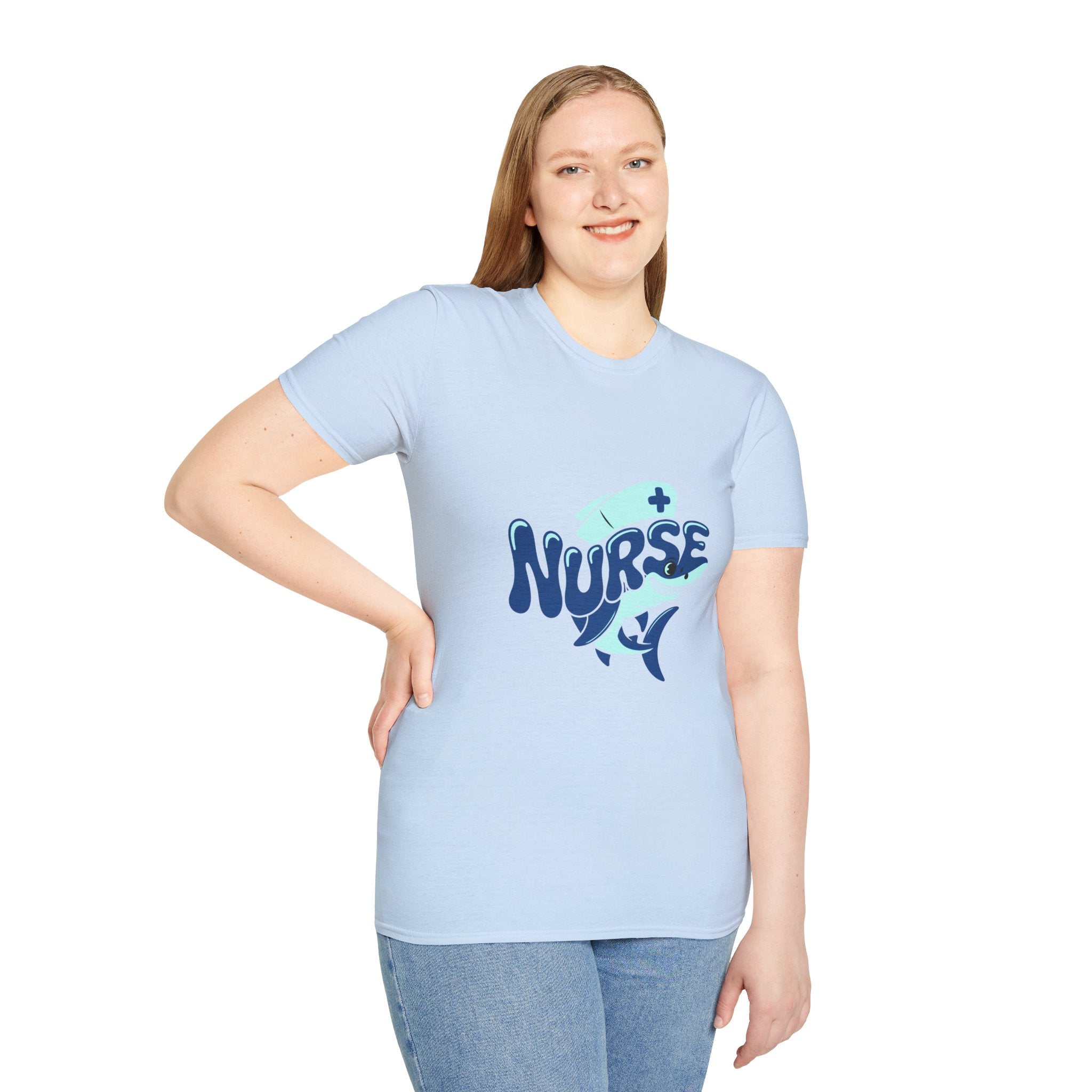 Nurse Shark Graphic T-Shirt — Cute ‘Nurse’ Marine Design for Healthcare Workers