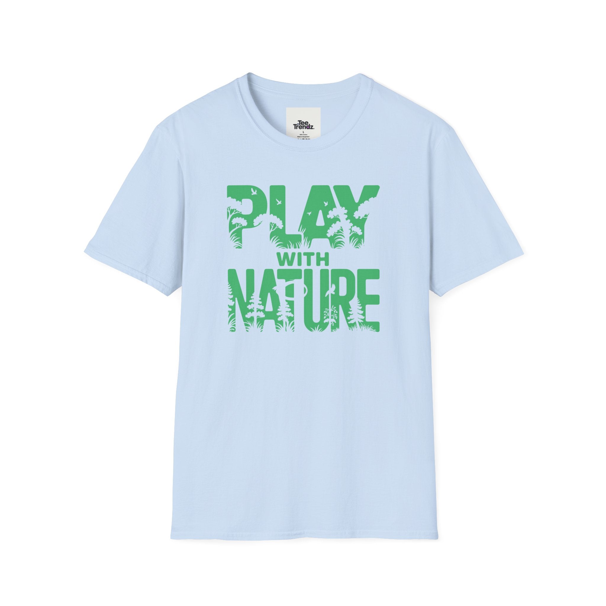Play With Nature T-Shirt — Eco Adventure Graphic Tee