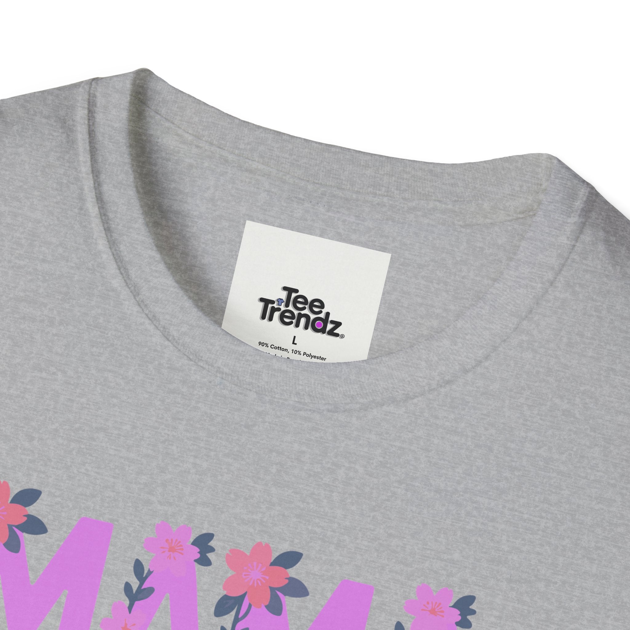Mama Bear Floral T-Shirt — Mother's Day Mom Tee