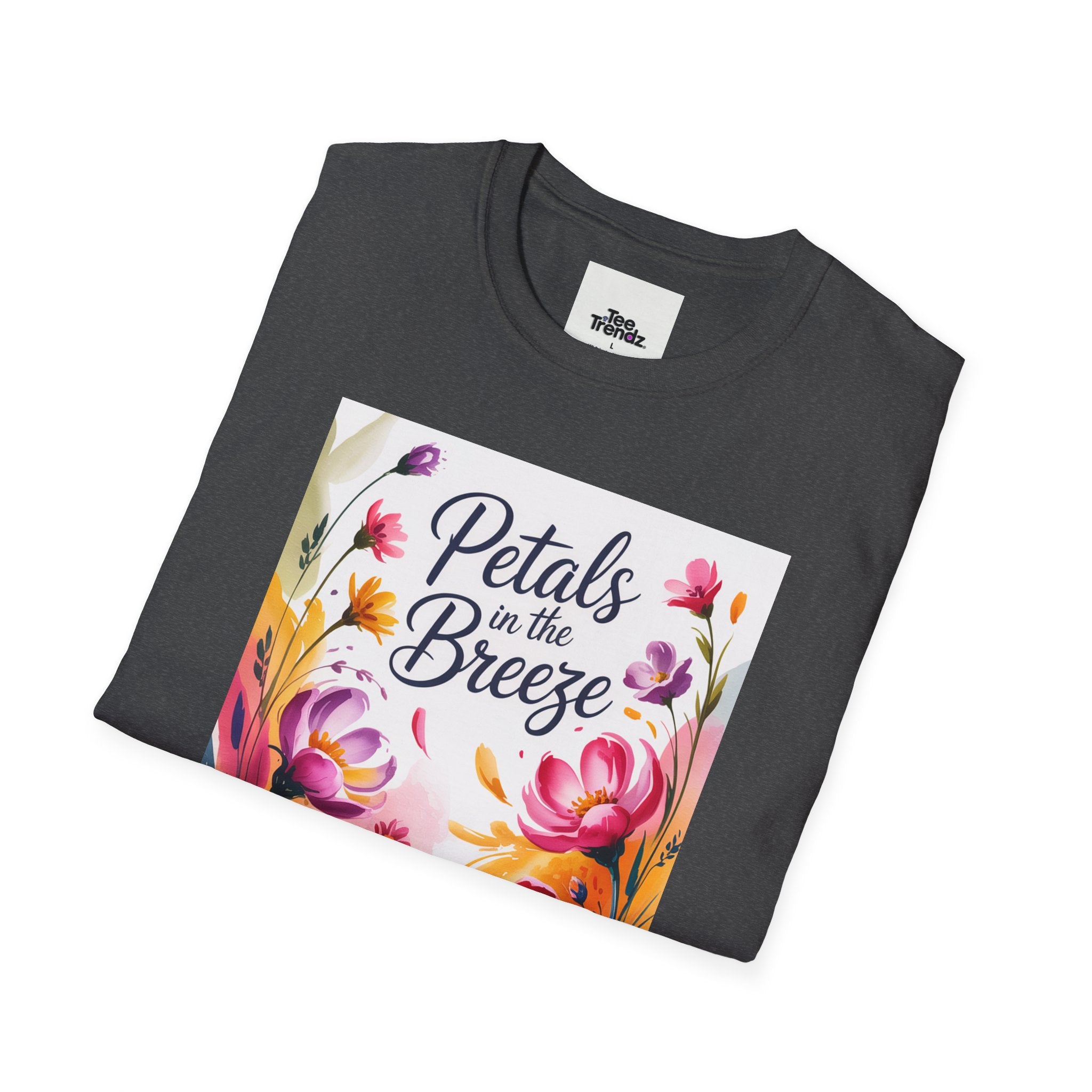 Petals in the Breeze Floral T-Shirt