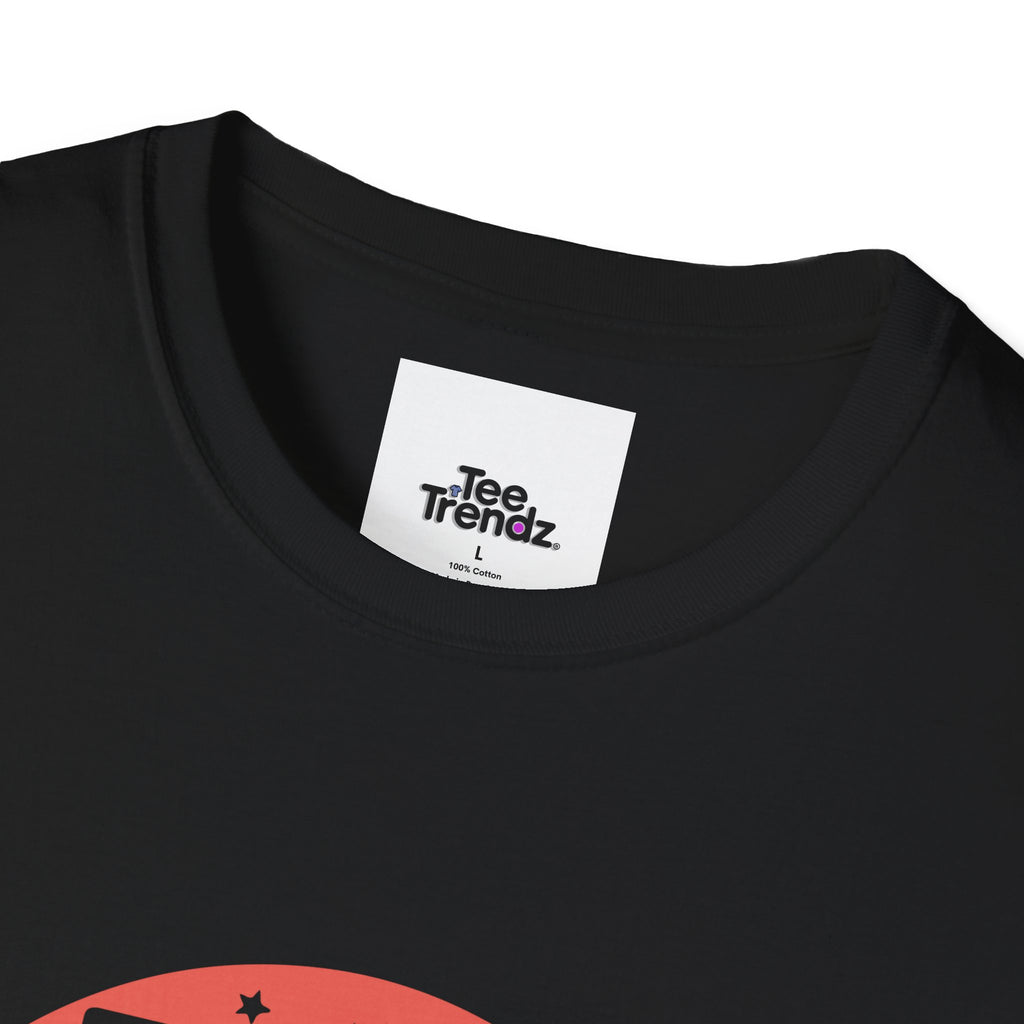 Stay Pawsitive Cat T-Shirt — Retro Rainbow Cat Graphic Tee