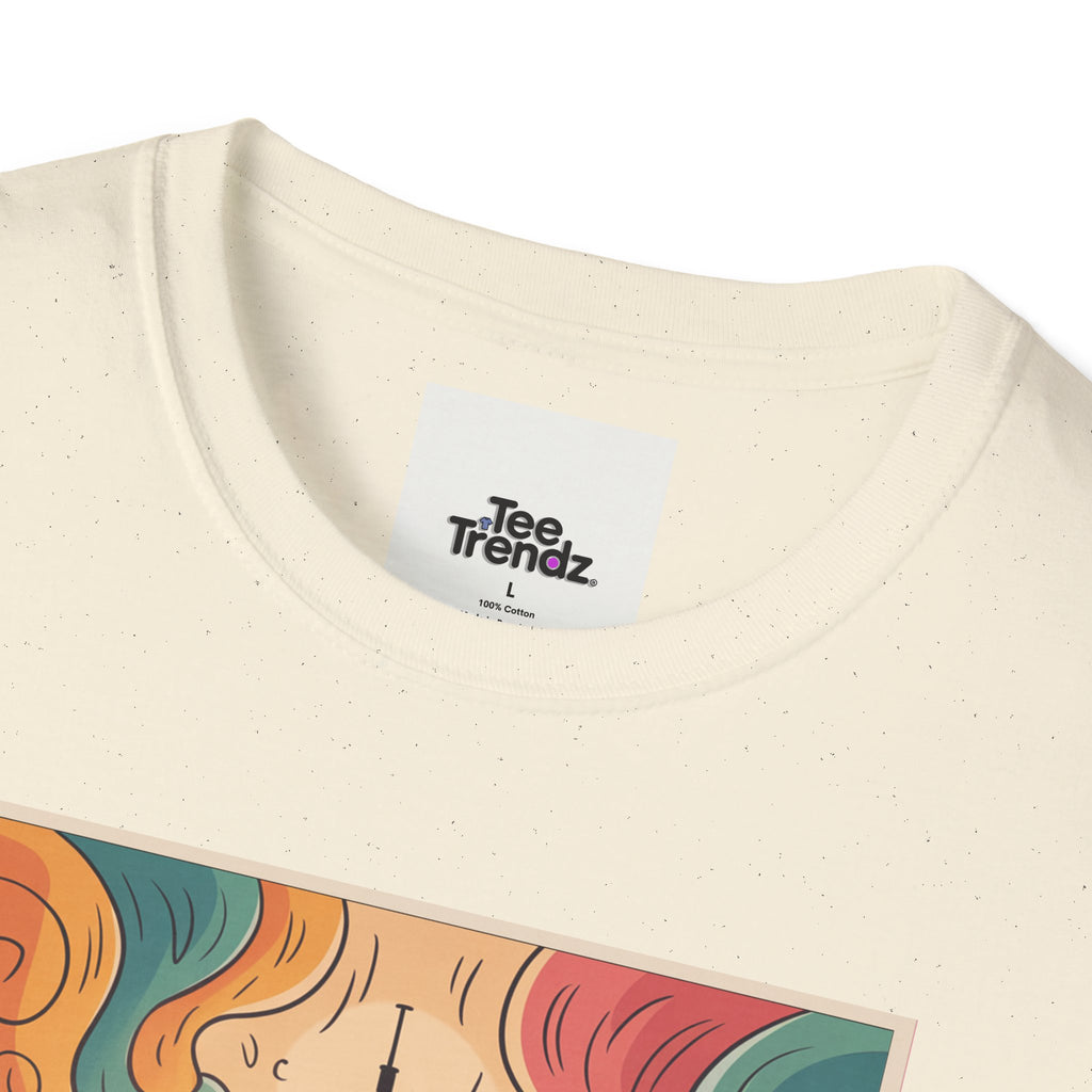 Eiffel Tower Retro Art T-Shirt — Vintage Paris Skyline Tee