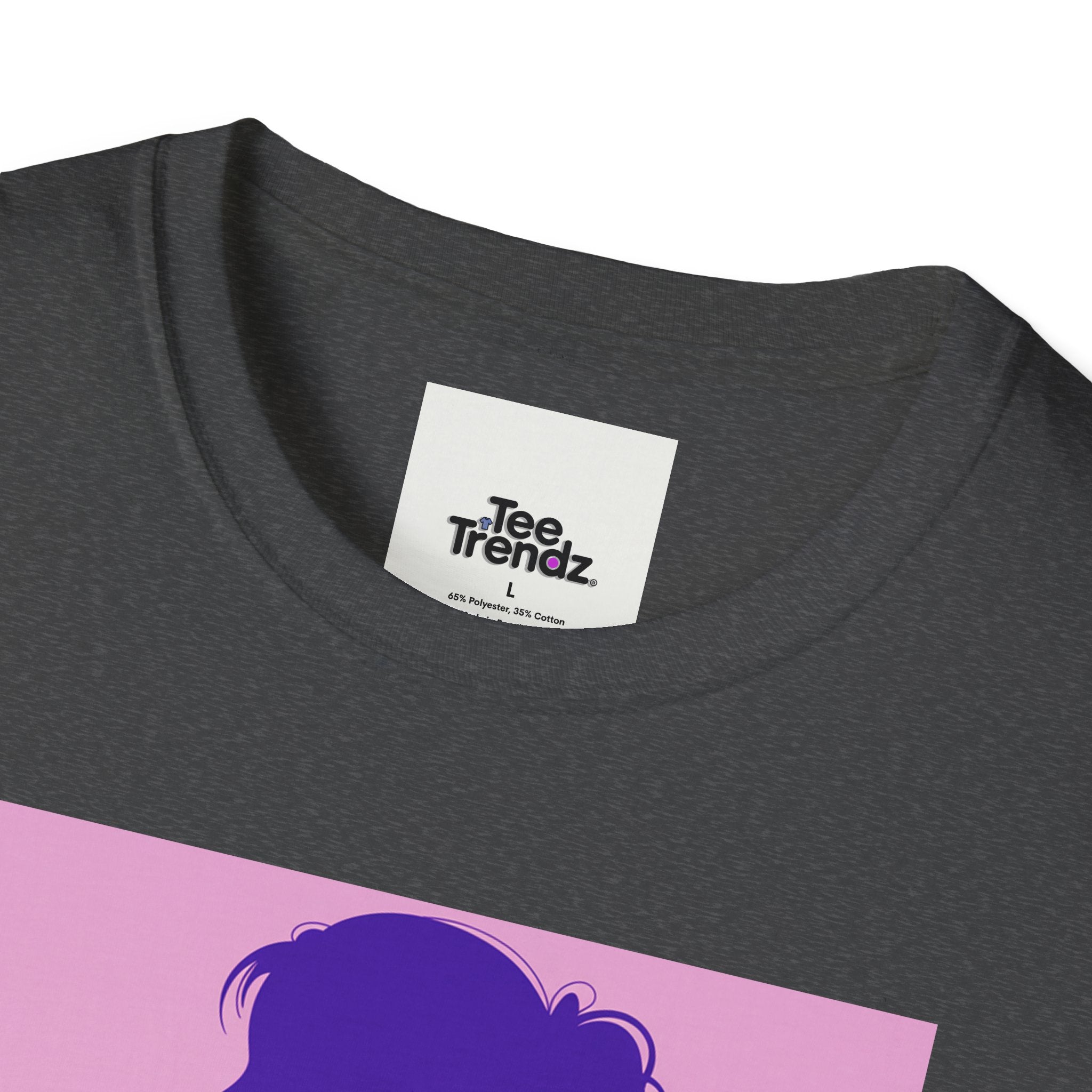 Floral Silhouette T-Shirt — Woman in Bloom Graphic Tee