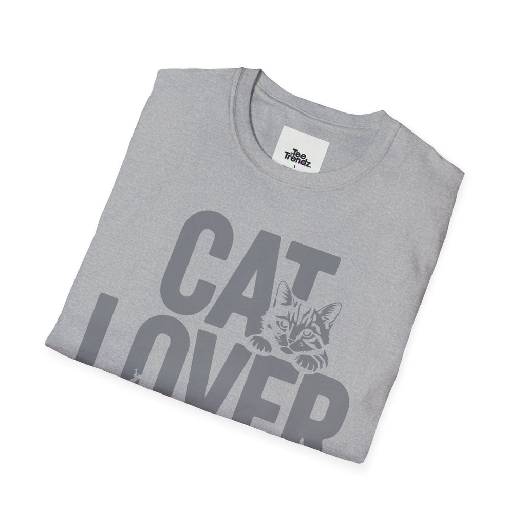 Cat Lover T-Shirt — Bold Graphic Tee for Cat Owners & Pet Lovers
