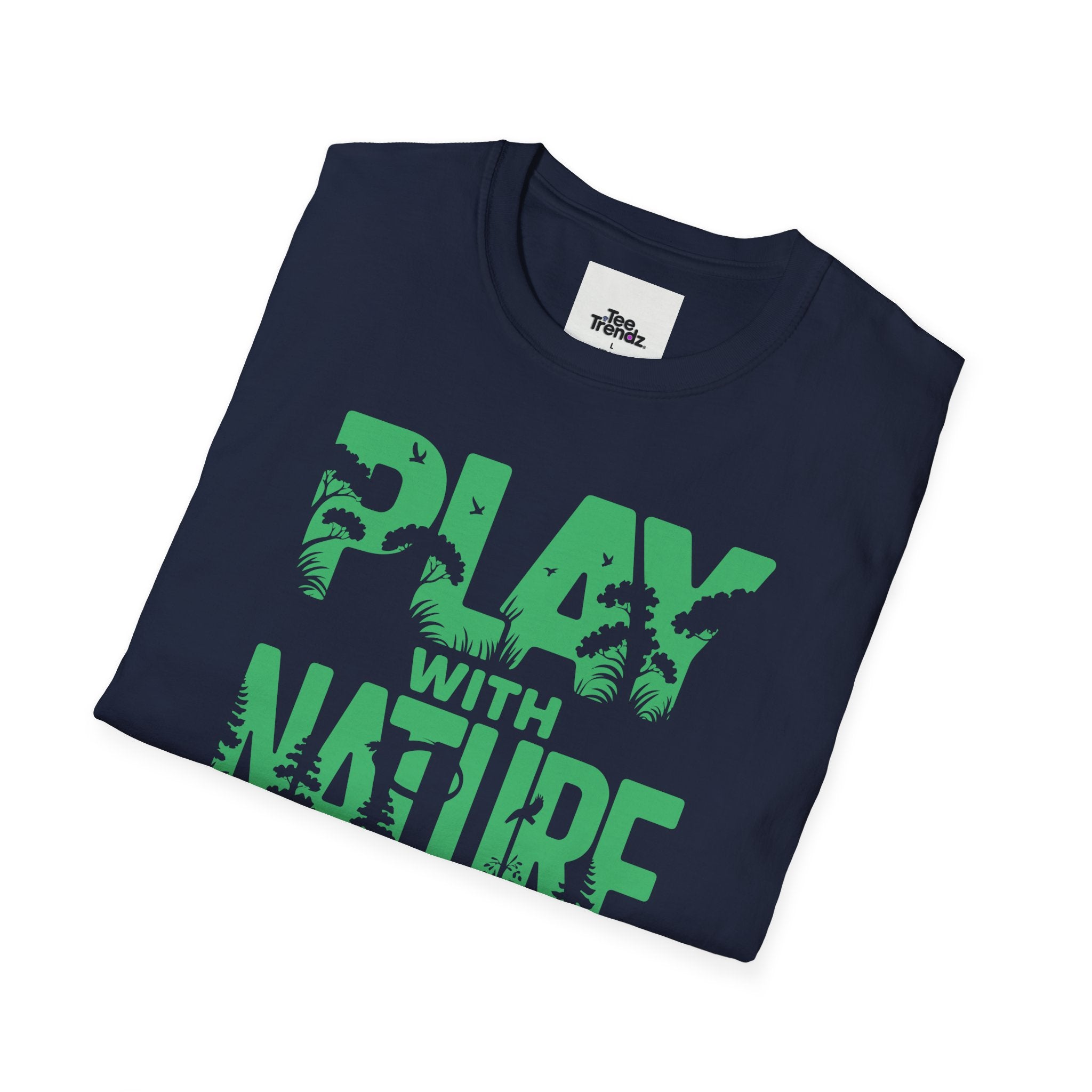 Play With Nature T-Shirt — Eco Adventure Graphic Tee