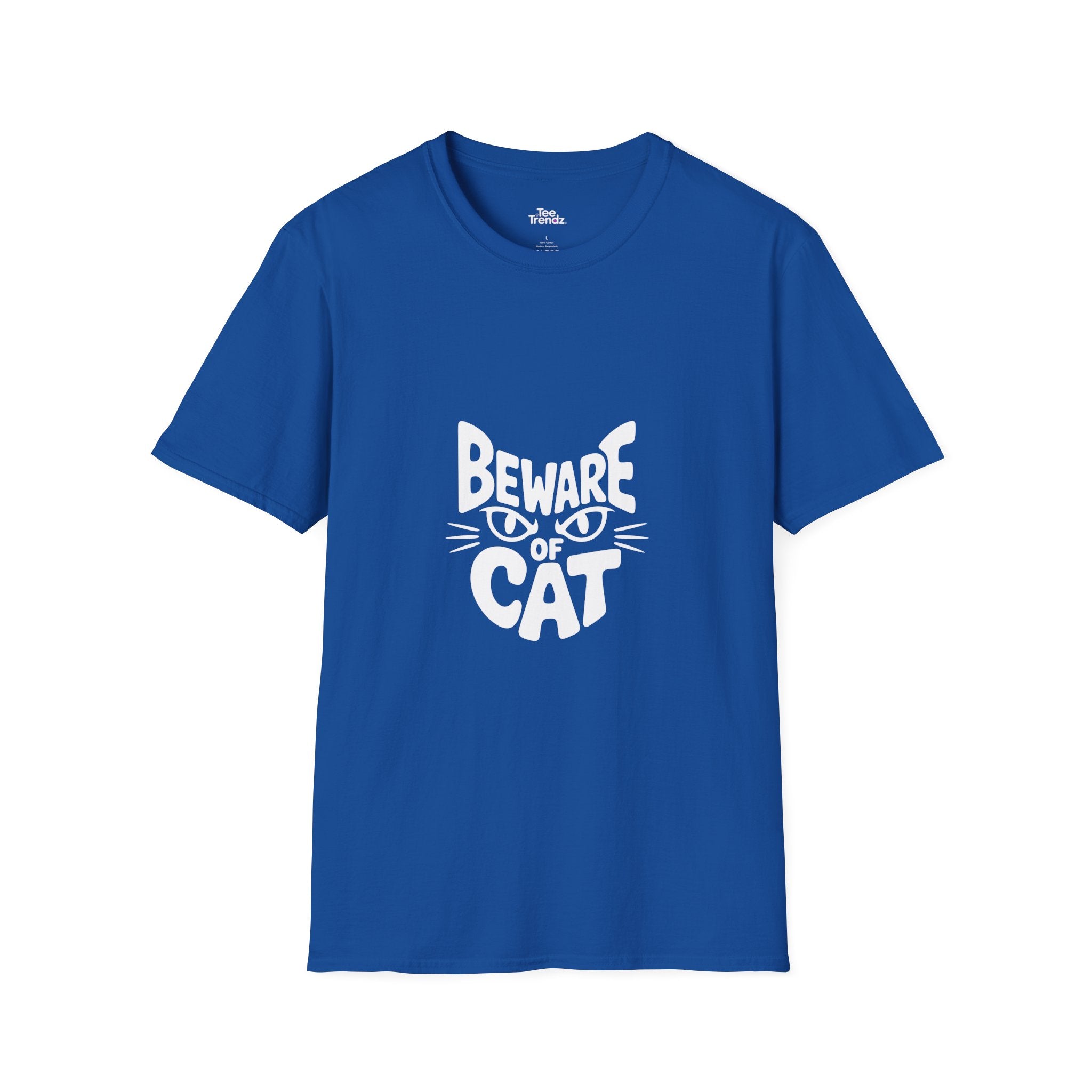 Beware of Cat T-Shirt — Funny Cat Lover Tee