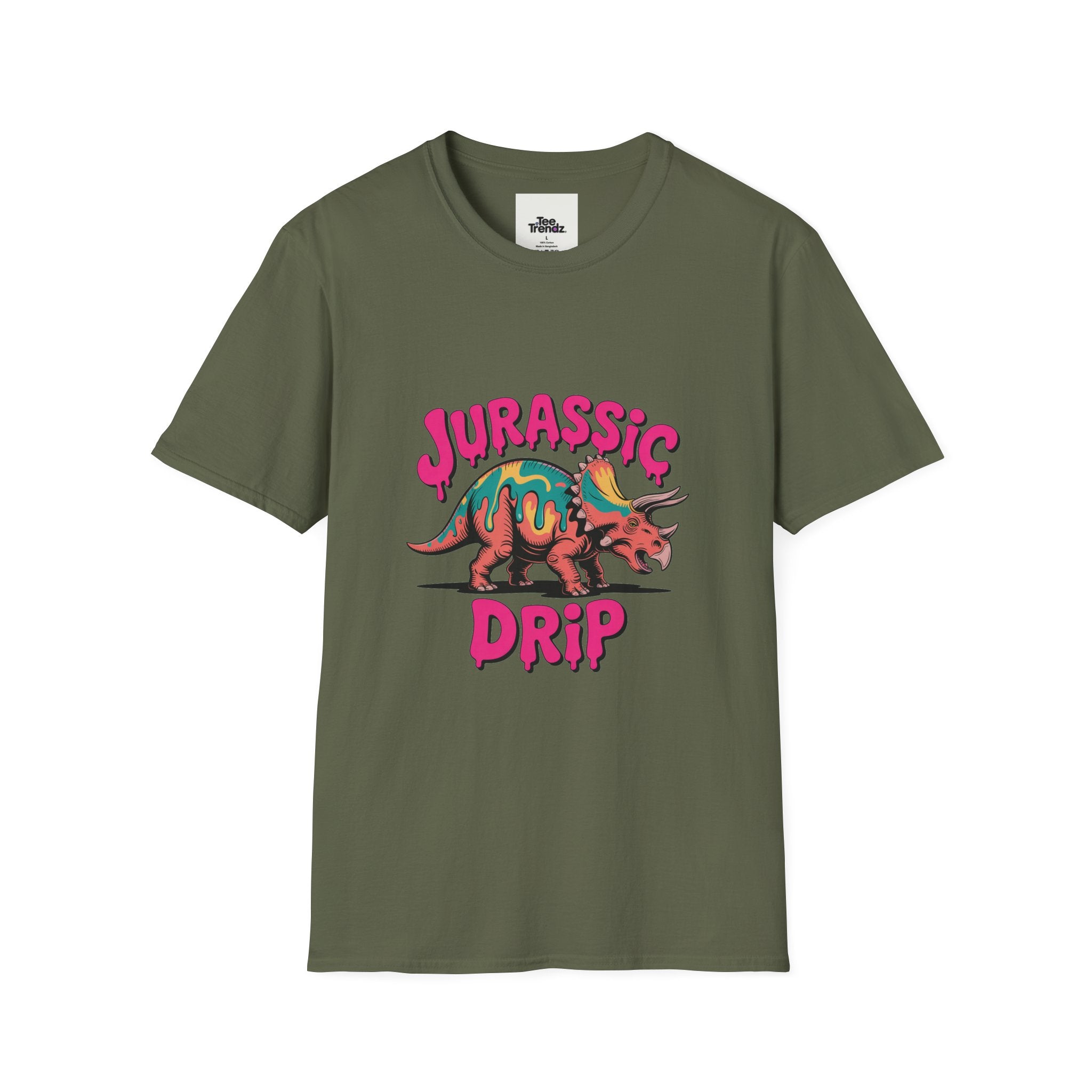 Jurassic Drip Triceratops T-Shirt