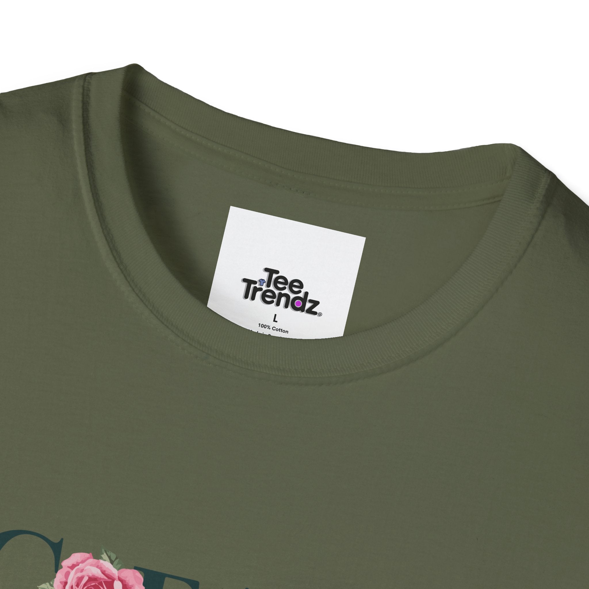 Create Your Own Future T-Shirt — Floral Motivational Tee