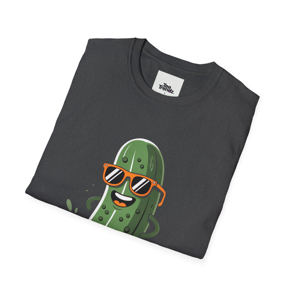 Cool Pickle Graphic T-Shirt — Sunglasses Pickle Funny Cute Tee