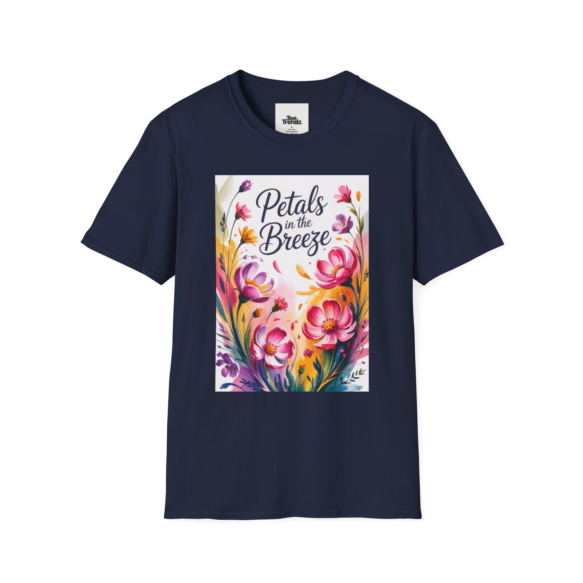 Petals in the Breeze Floral T-Shirt