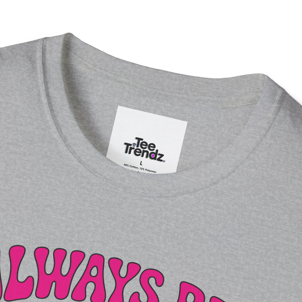 Skull & Mushrooms T-Shirt — "Always Be Weird" Retro Graphic Tee