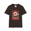 Tomfoolery Daisy T-Shirt — “Off To Commit Tomfoolery” Retro Floral Graphic Tee
