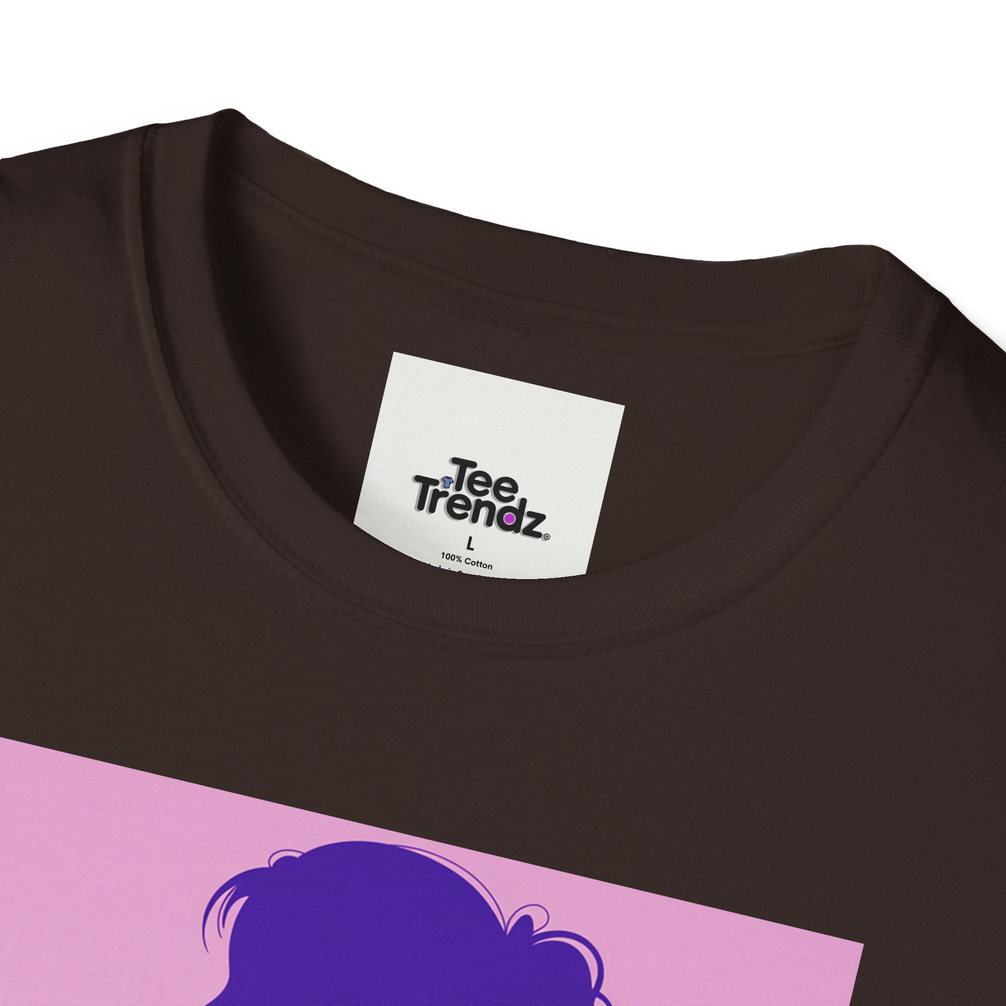 Floral Silhouette T-Shirt — Woman in Bloom Graphic Tee