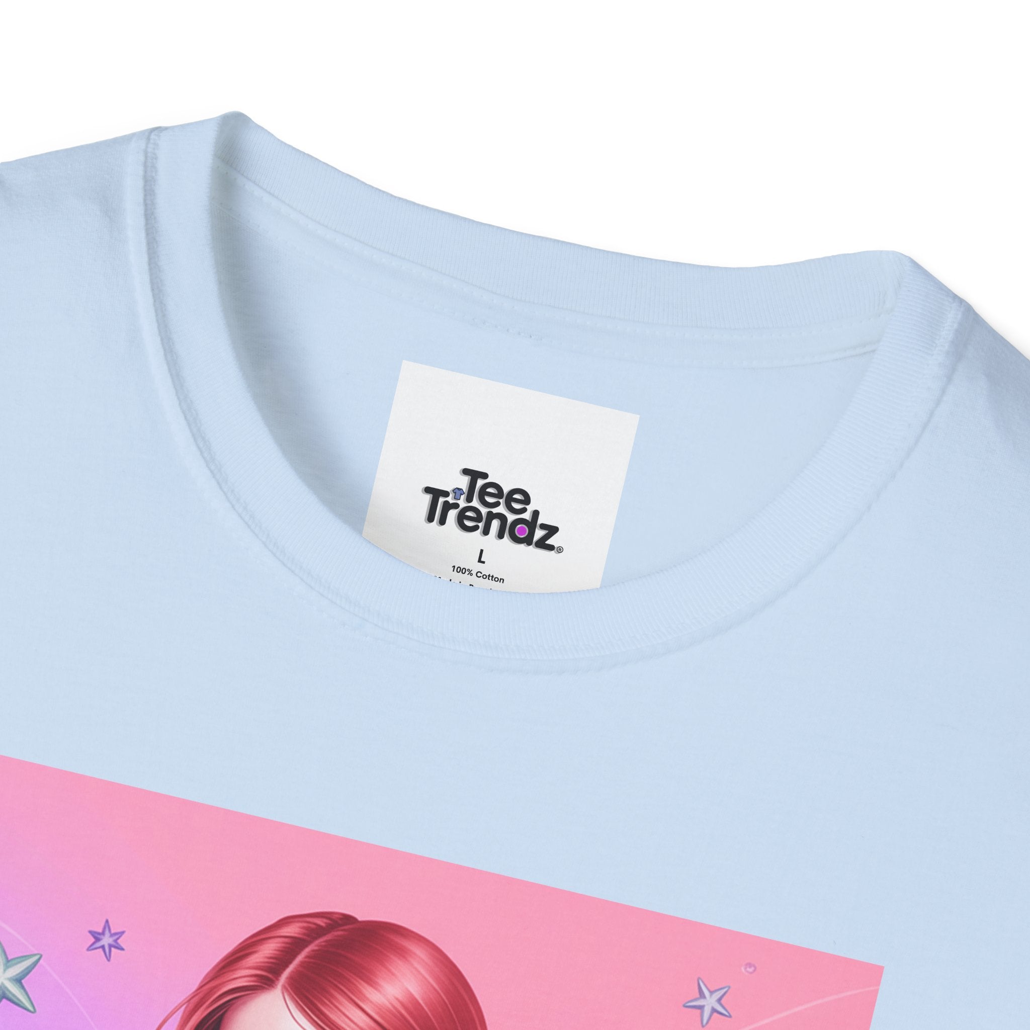 Mermaid Fantasy T-Shirt — Pastel Cosmic Sea Girl Graphic Tee