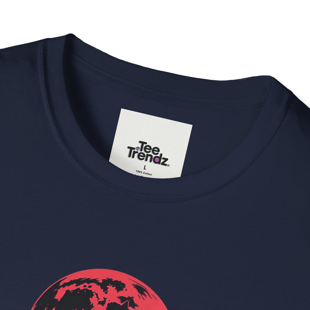 Wolf Howl T-Shirt — Red Moon Graphic Tee