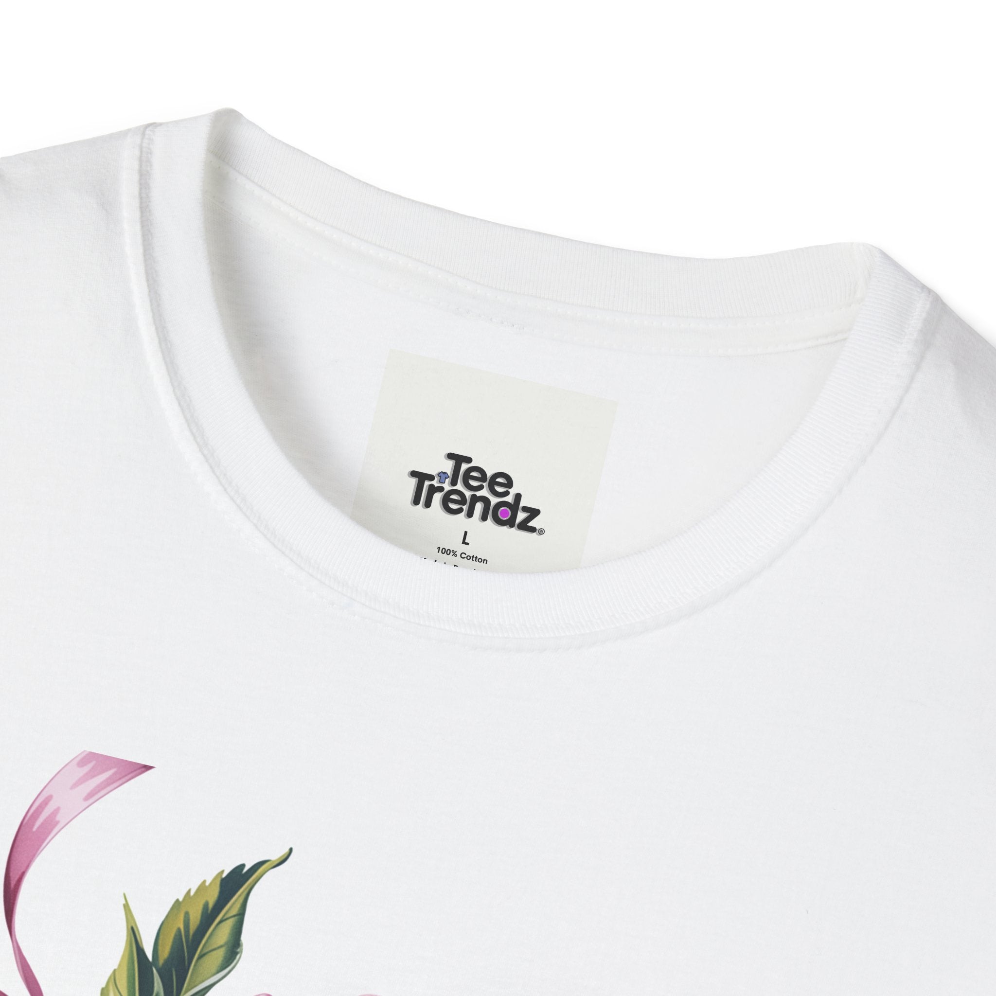 Happy Birthday Floral T-Shirt — Pink Blossom Birthday Tee