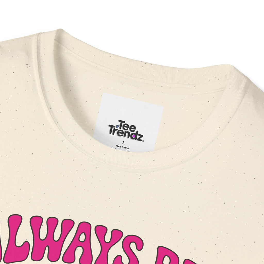 Skull & Mushrooms T-Shirt — "Always Be Weird" Retro Graphic Tee