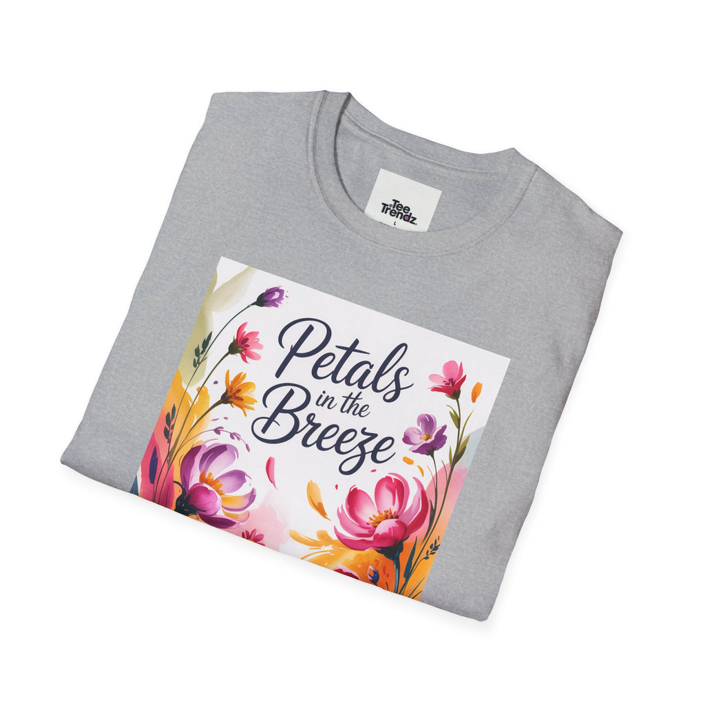 Petals in the Breeze Floral T-Shirt