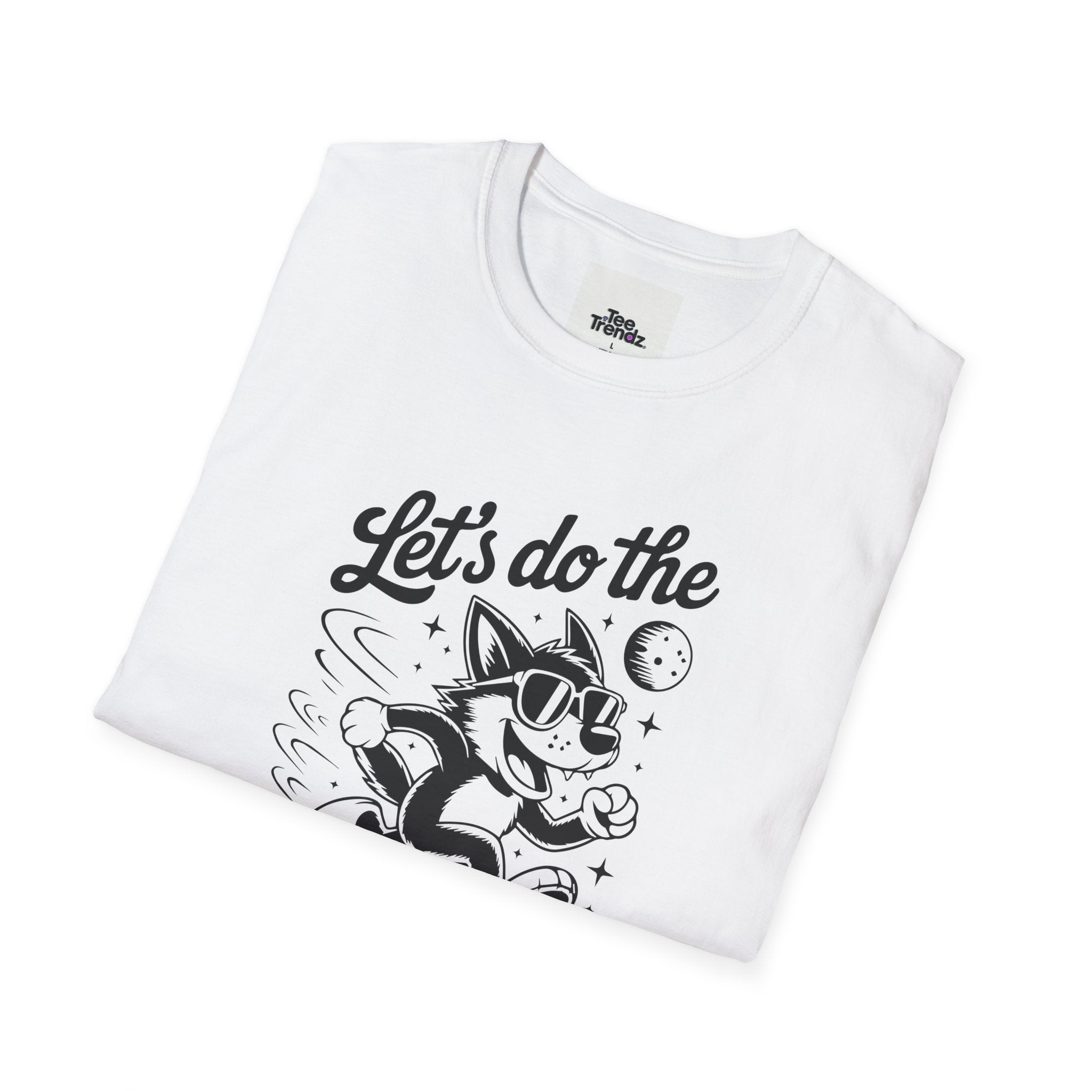 Timewarp Fox T-Shirt — "Let's Do the Timewarp Again" Retro Dance Tee