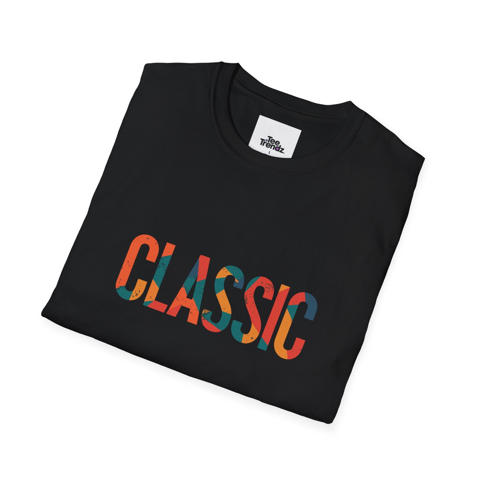 Classic Retro Text T-Shirt
