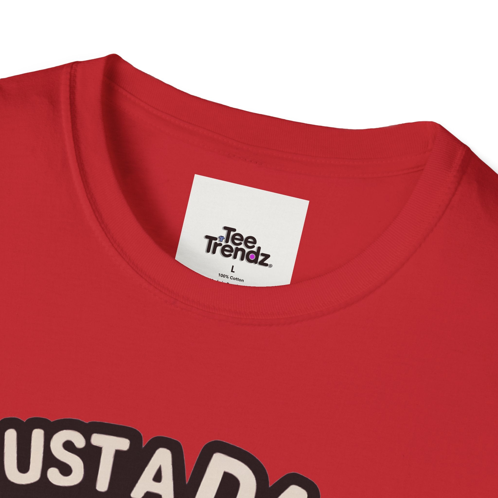 Dad T-Shirt — “Just a Dad Who Always Came Back With the Milk” Vintage Raccoon Design