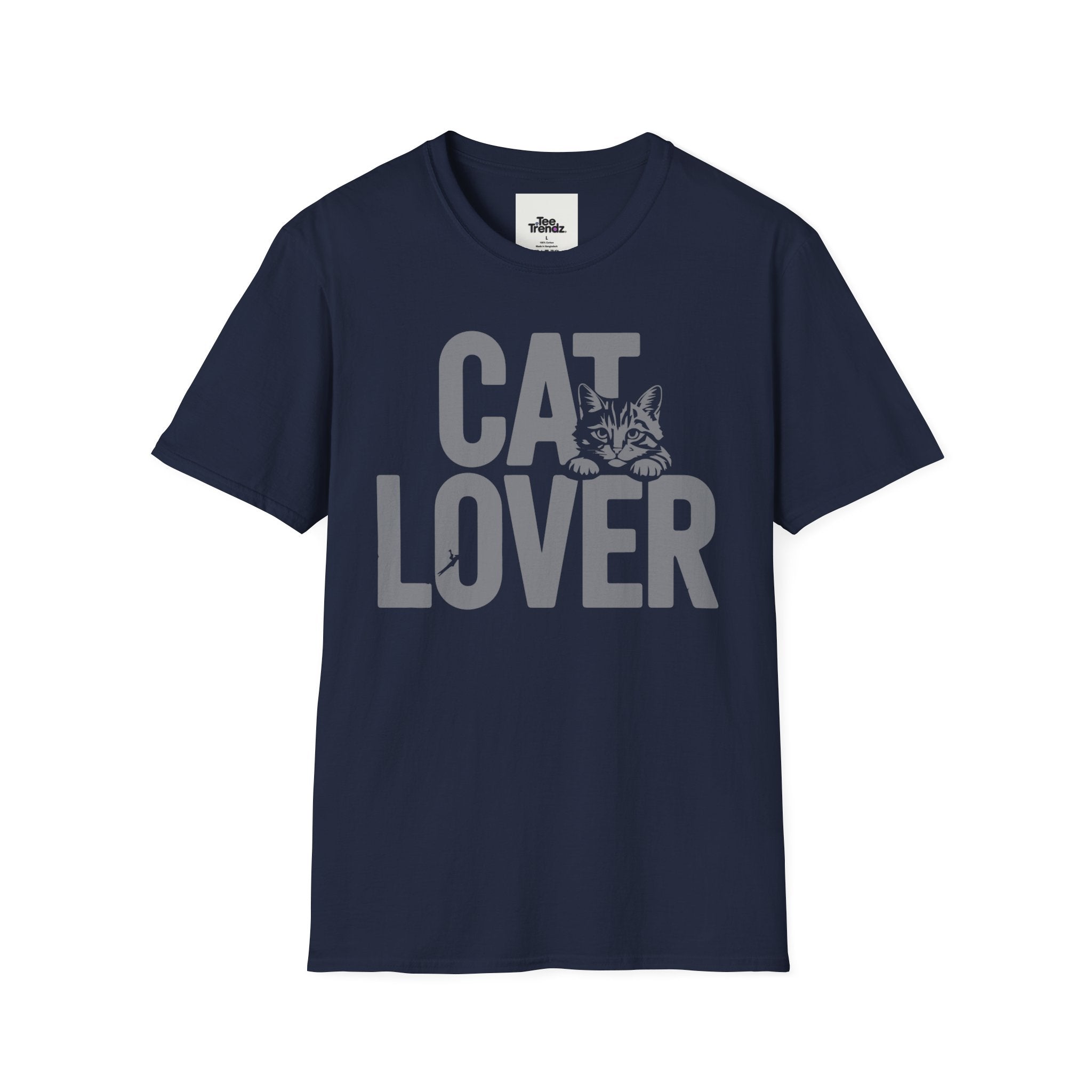 Cat Lover T-Shirt — Bold Graphic Tee for Cat Owners & Pet Lovers