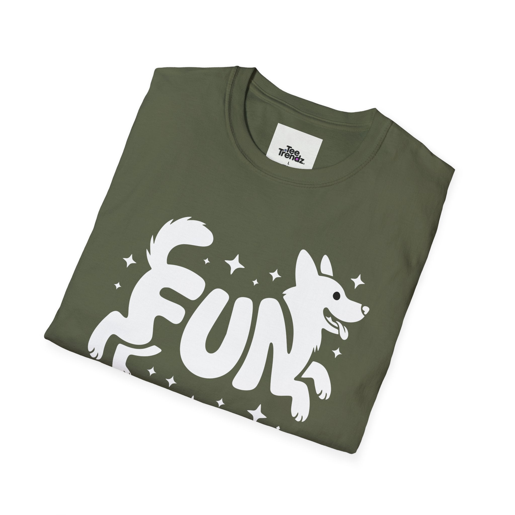 Fun Fox T-Shirt — Playful Kids Graphic Tee with 'FUN' Design