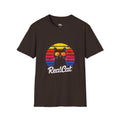 RealCat Retro Cat T-Shirt — Cool Cat Sunglasses Vintage Sunset Tee
