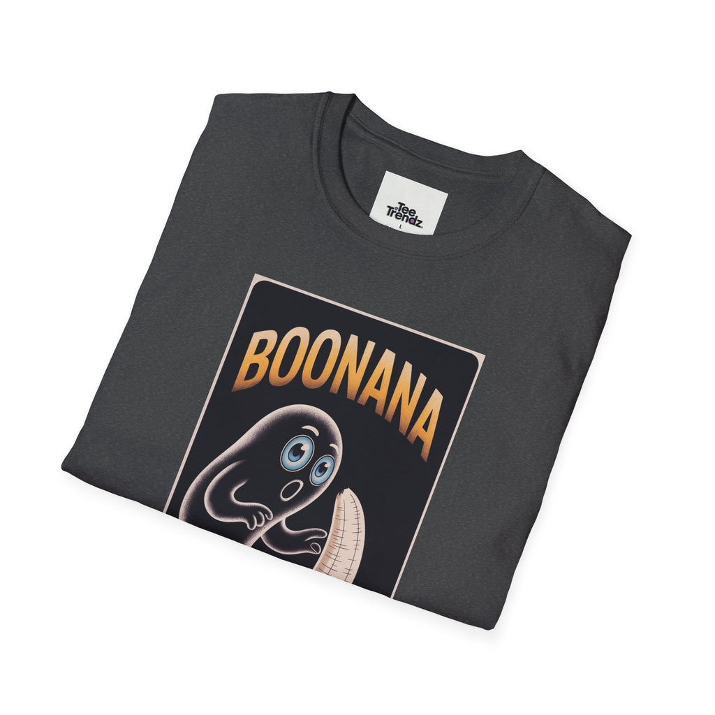T-Shirt — "Boonana" Ghost with Banana Retro Graphic