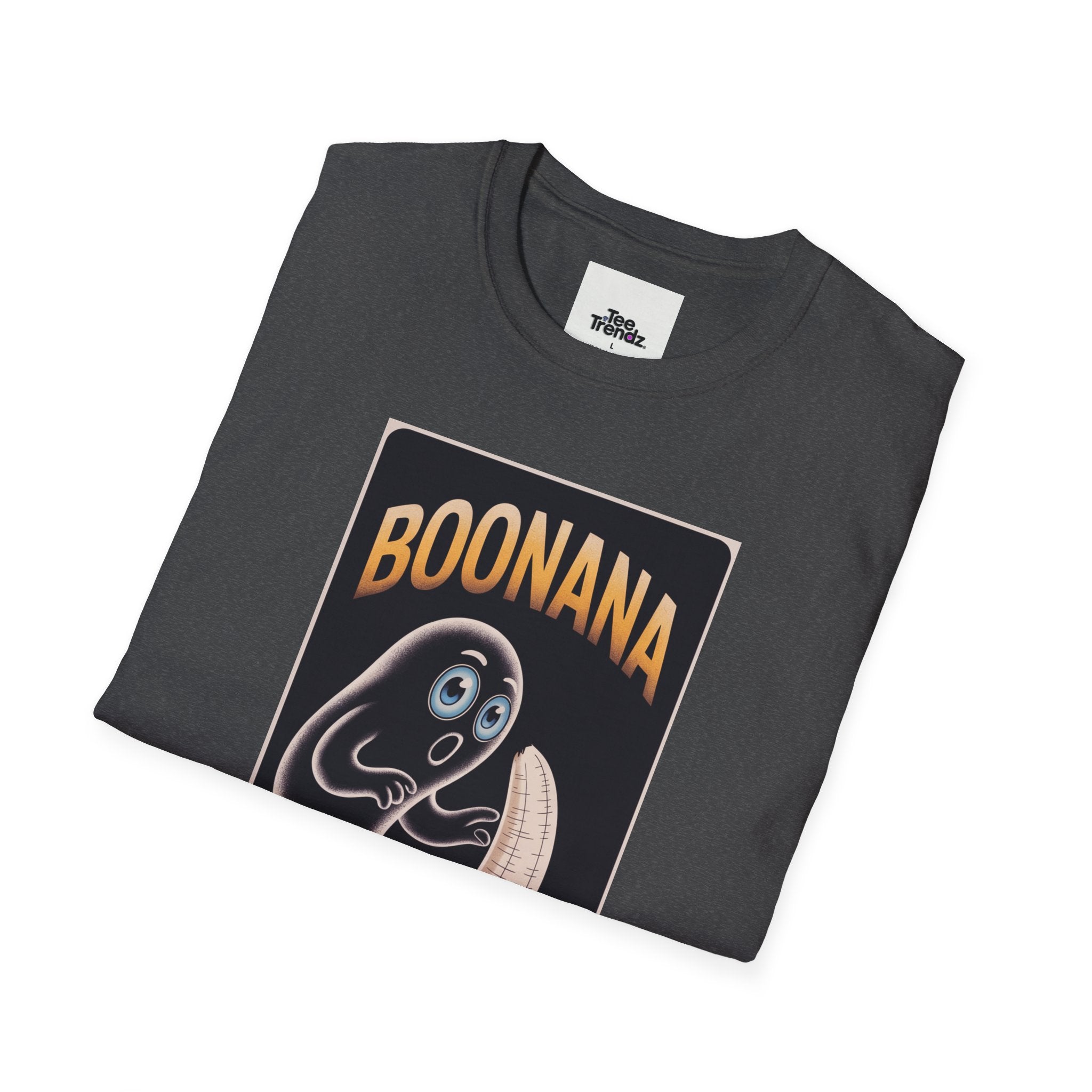 T-Shirt — "Boonana" Ghost with Banana Retro Graphic