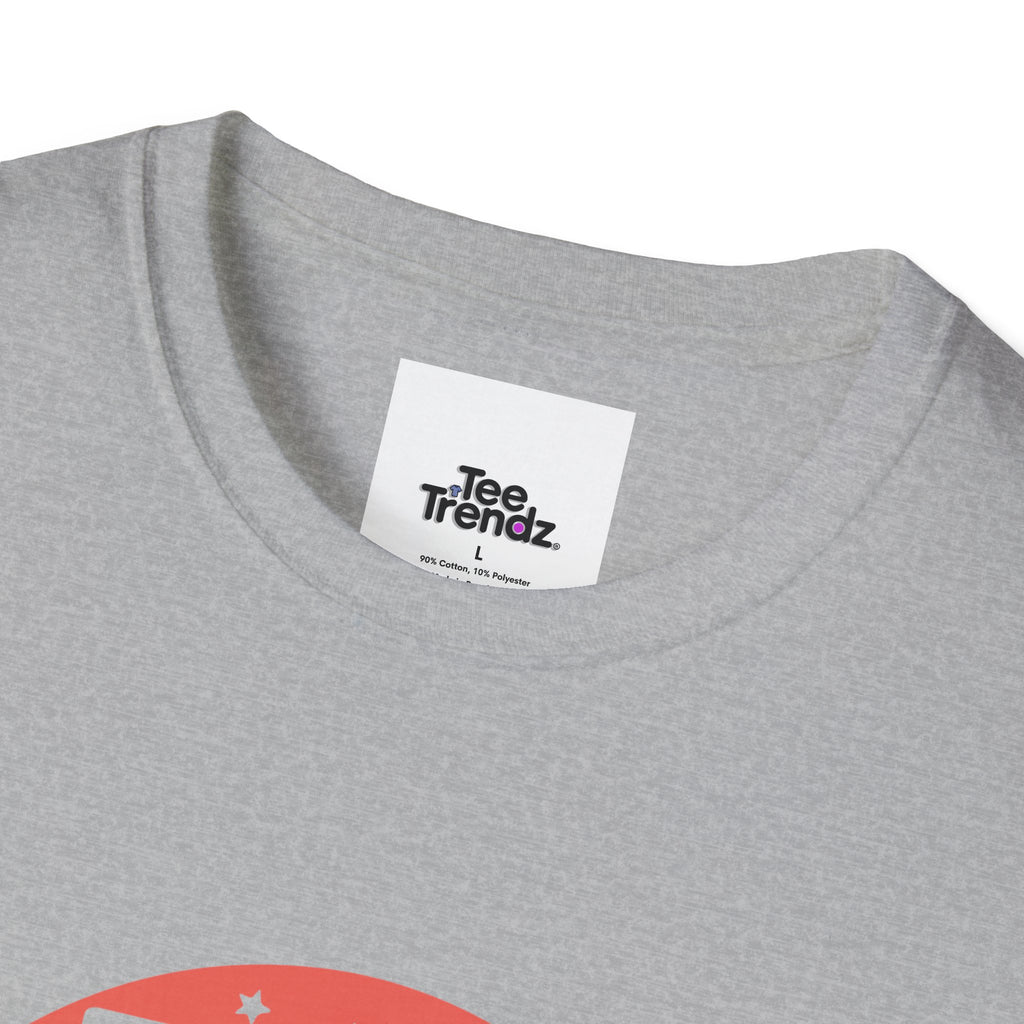 Stay Pawsitive Cat T-Shirt — Retro Rainbow Cat Graphic Tee
