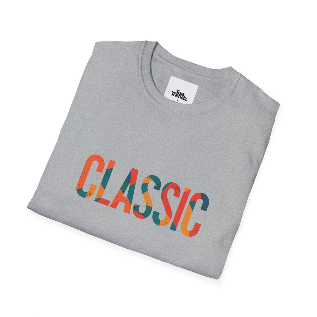 Classic Retro Text T-Shirt