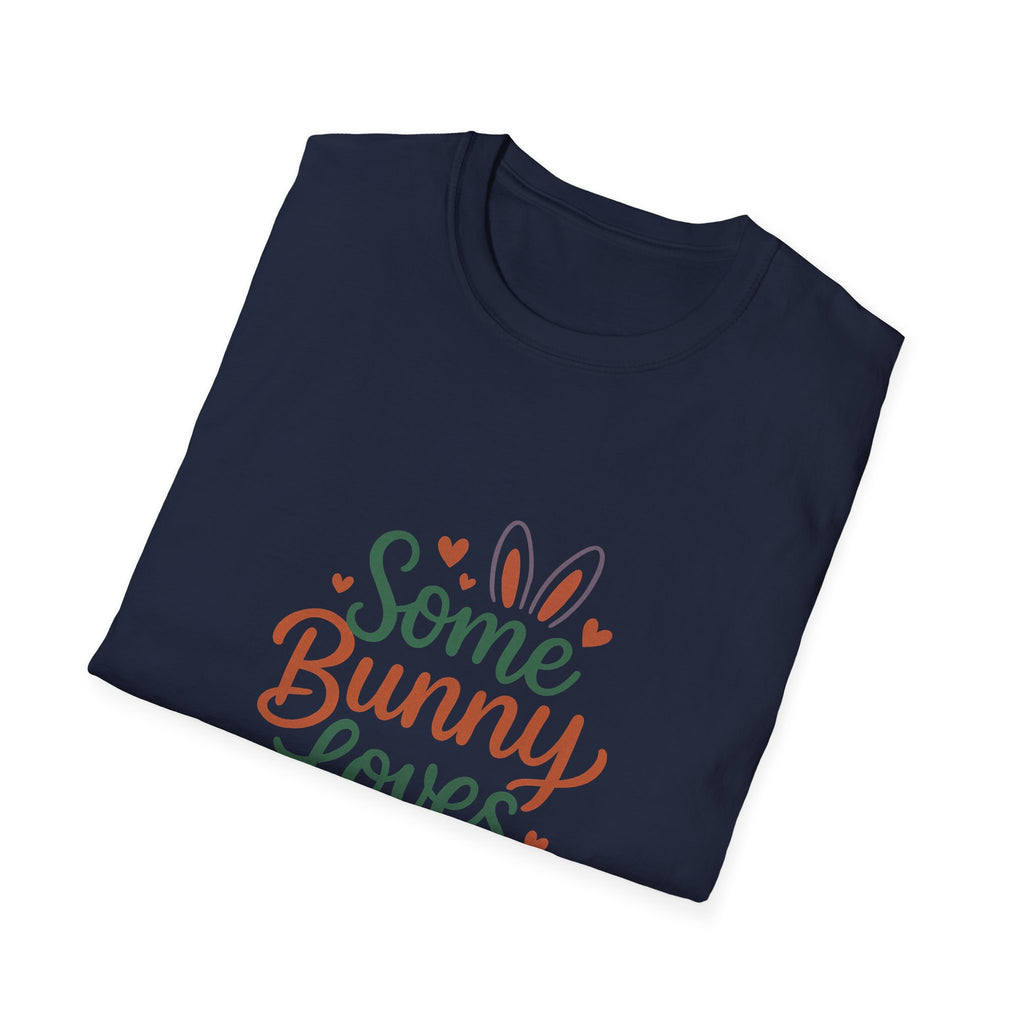 Some Bunny Loves You T-Shirt — Cute Easter Bunny Paw Print Tee