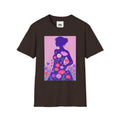 Floral Silhouette T-Shirt — Woman in Bloom Graphic Tee
