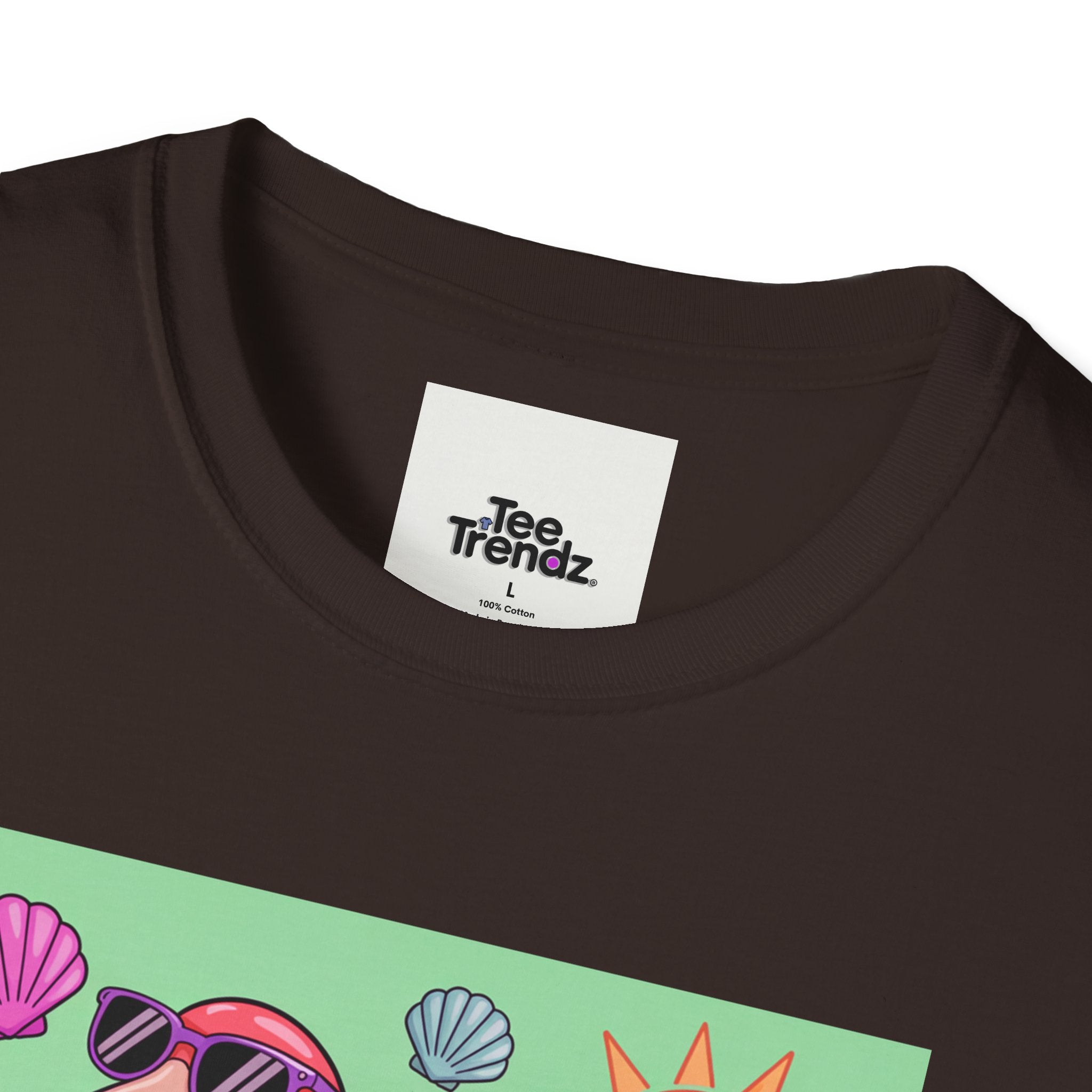 Beach Please Flamingo T-Shirt