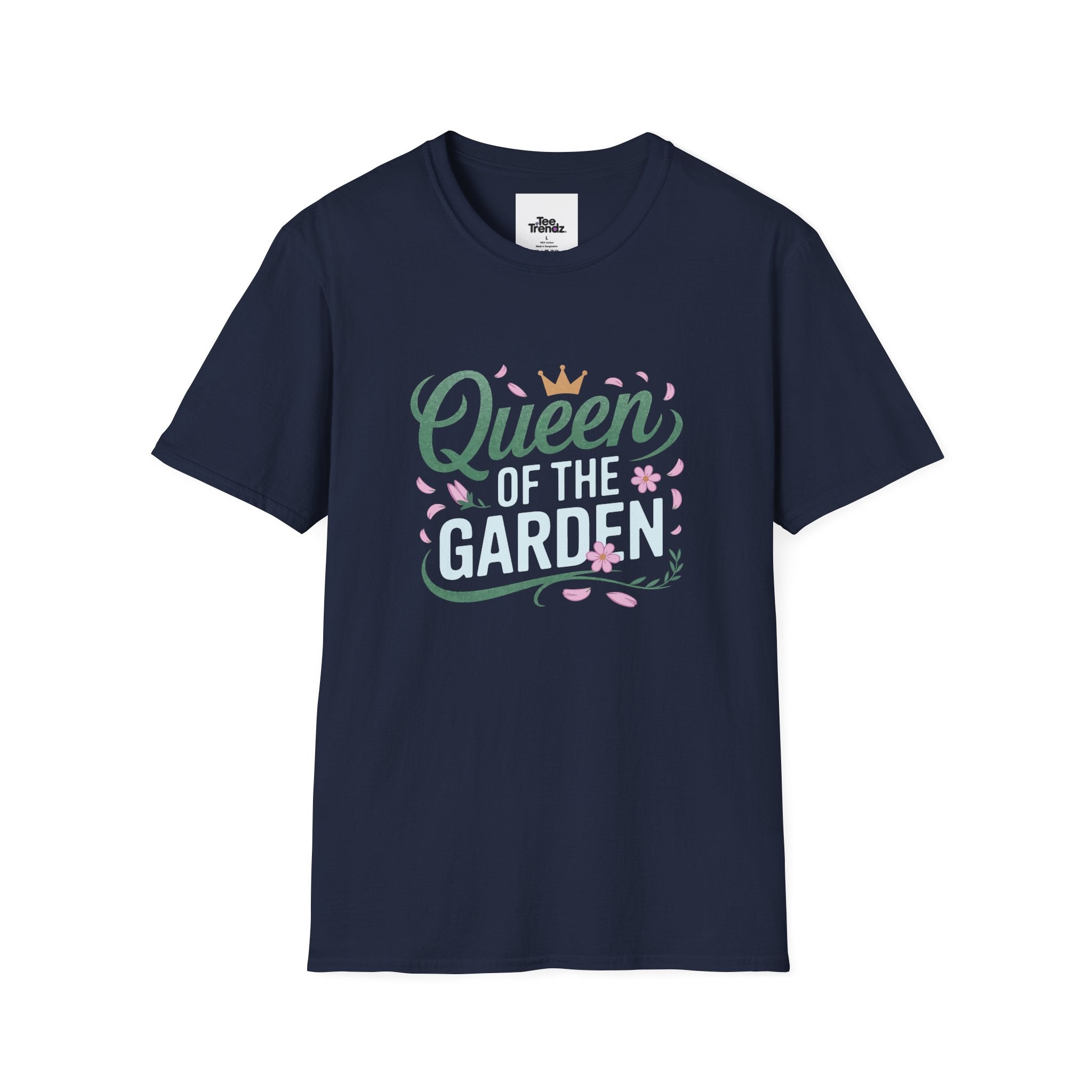Queen of the Garden T-Shirt — Floral Gardener Gift