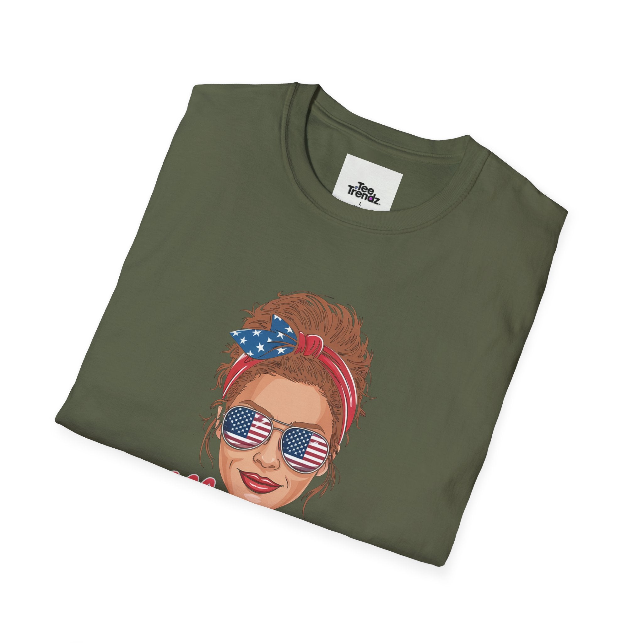 Patriotic "All American Teacher" T-Shirt