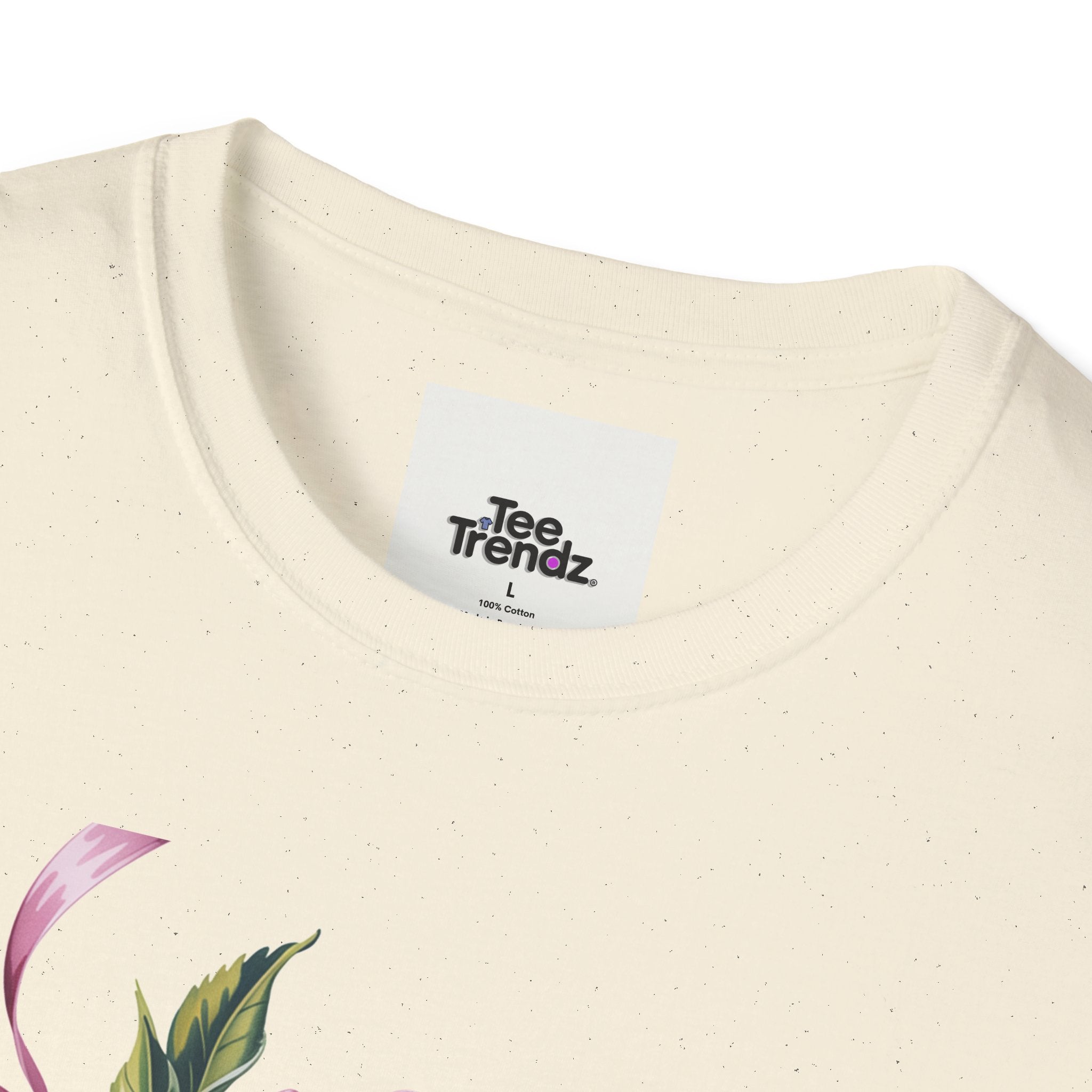 Happy Birthday Floral T-Shirt — Pink Blossom Birthday Tee