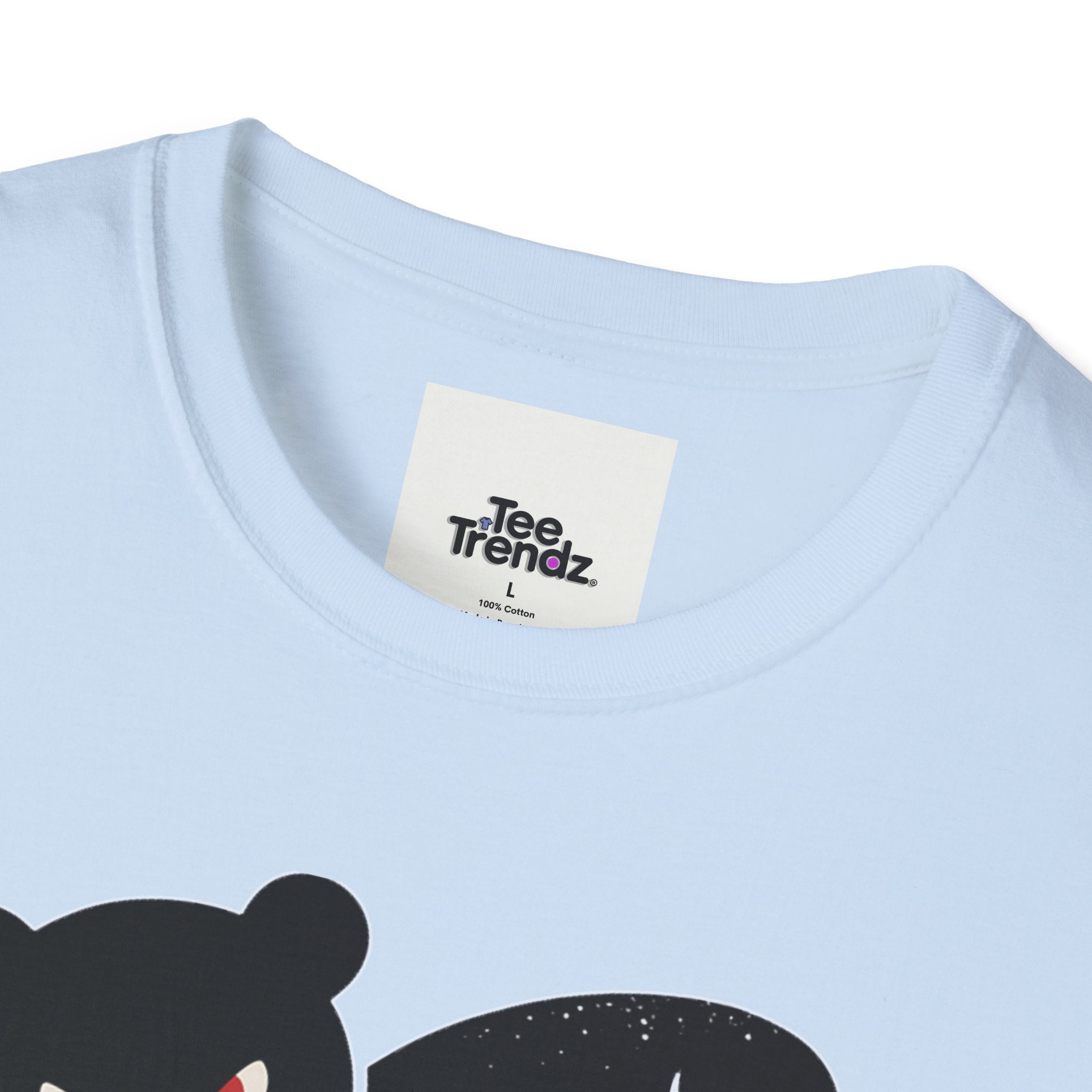 Karate Bear T‑Shirt — Martial Arts Bear with ‘KARATE’ and Japanese Text