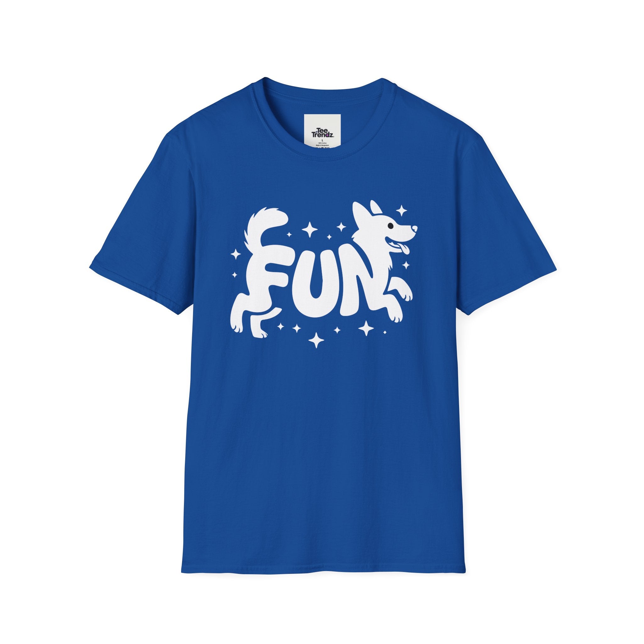 Fun Fox T-Shirt — Playful Kids Graphic Tee with 'FUN' Design