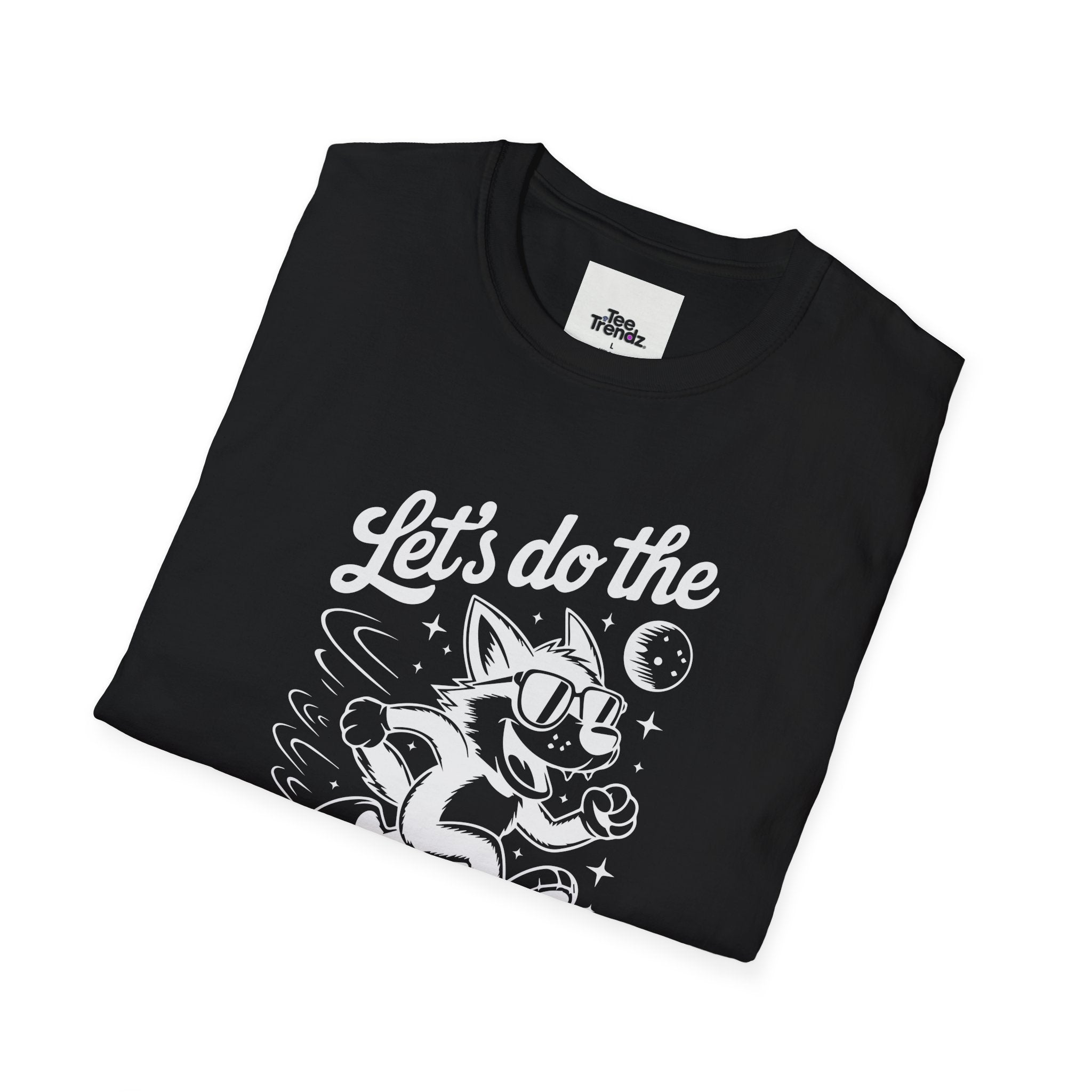 Timewarp Fox T-Shirt — "Let's Do the Timewarp Again" Retro Dance Tee