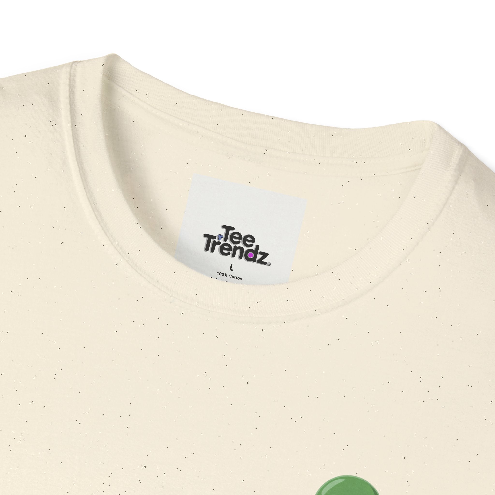 Alien Pocket T-Shirt — Cute Green Alien in Pocket Graphic Tee