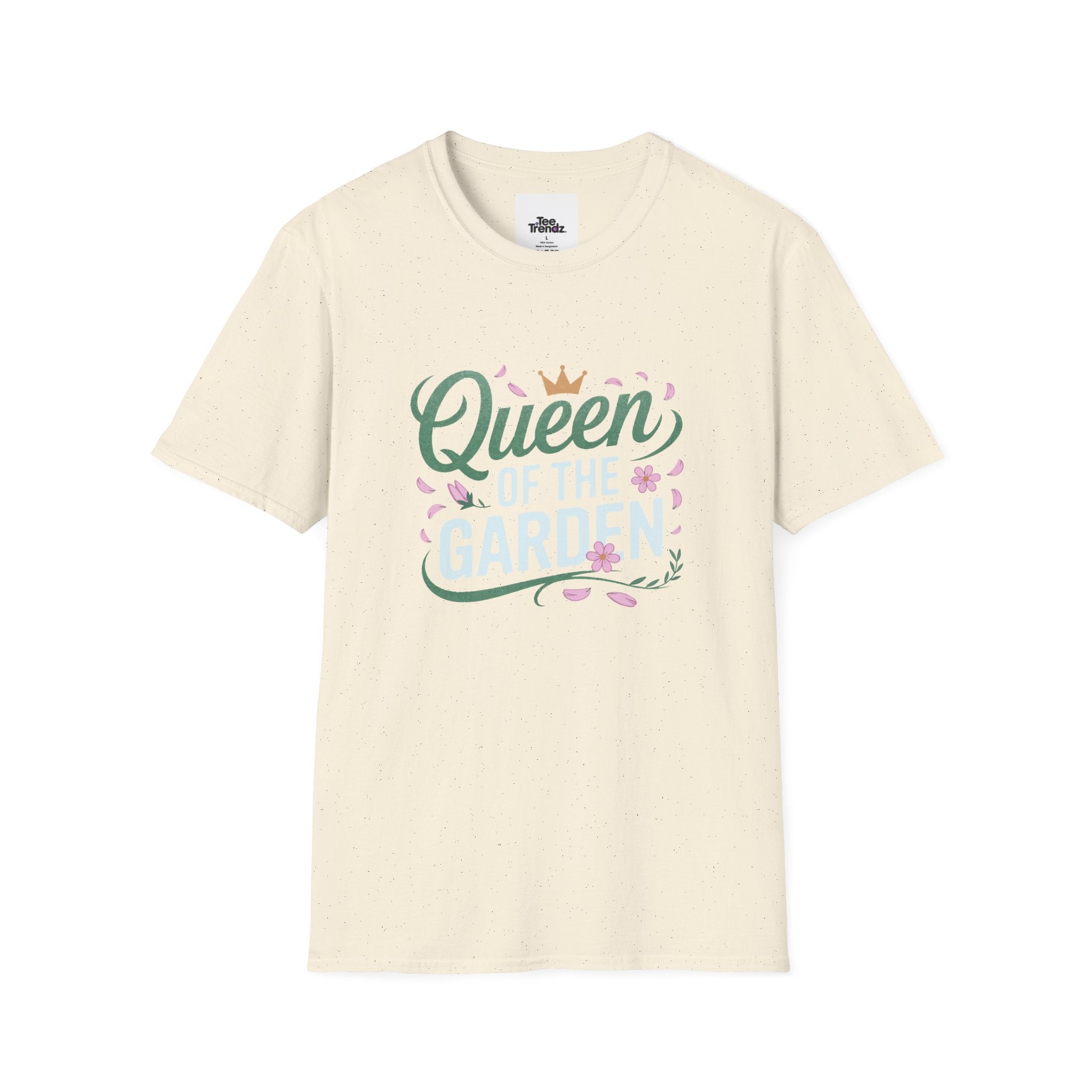 Queen of the Garden T-Shirt — Floral Gardener Gift