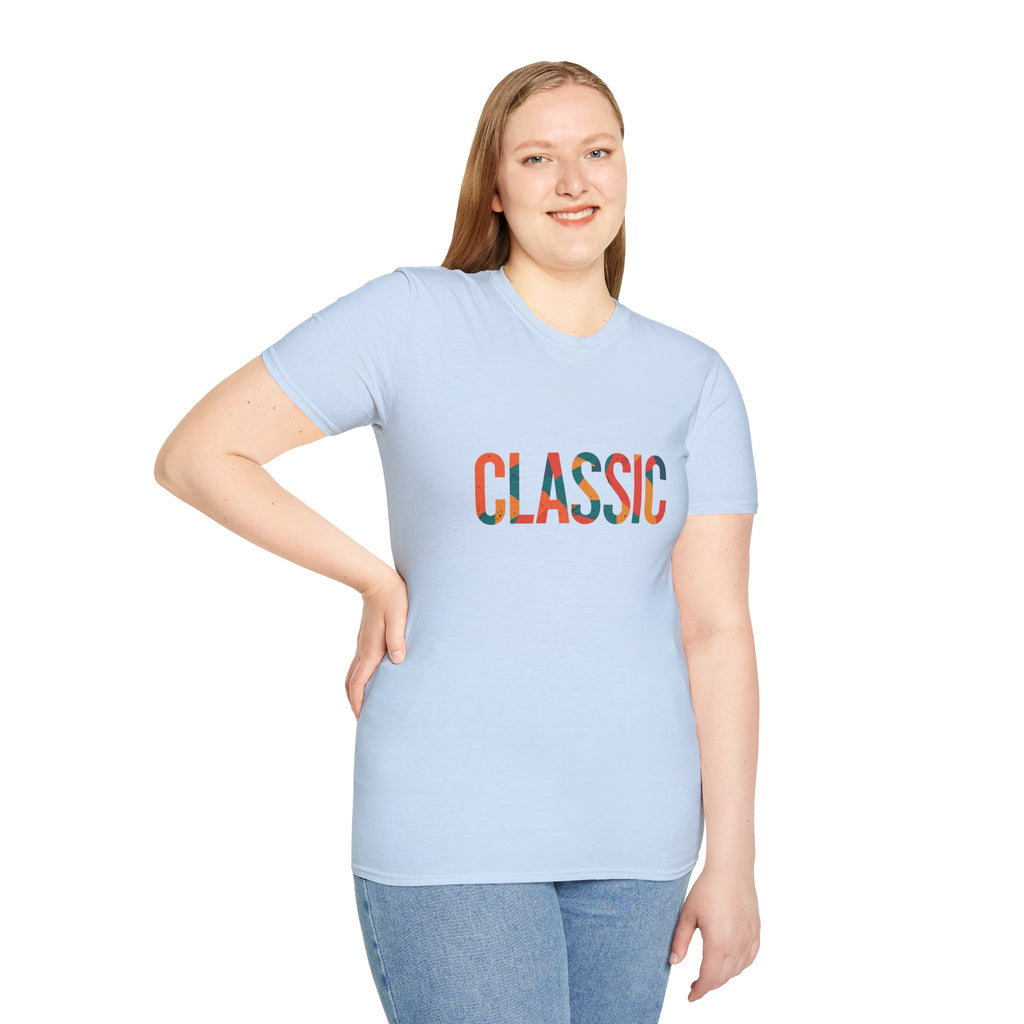 Classic Retro Text T-Shirt