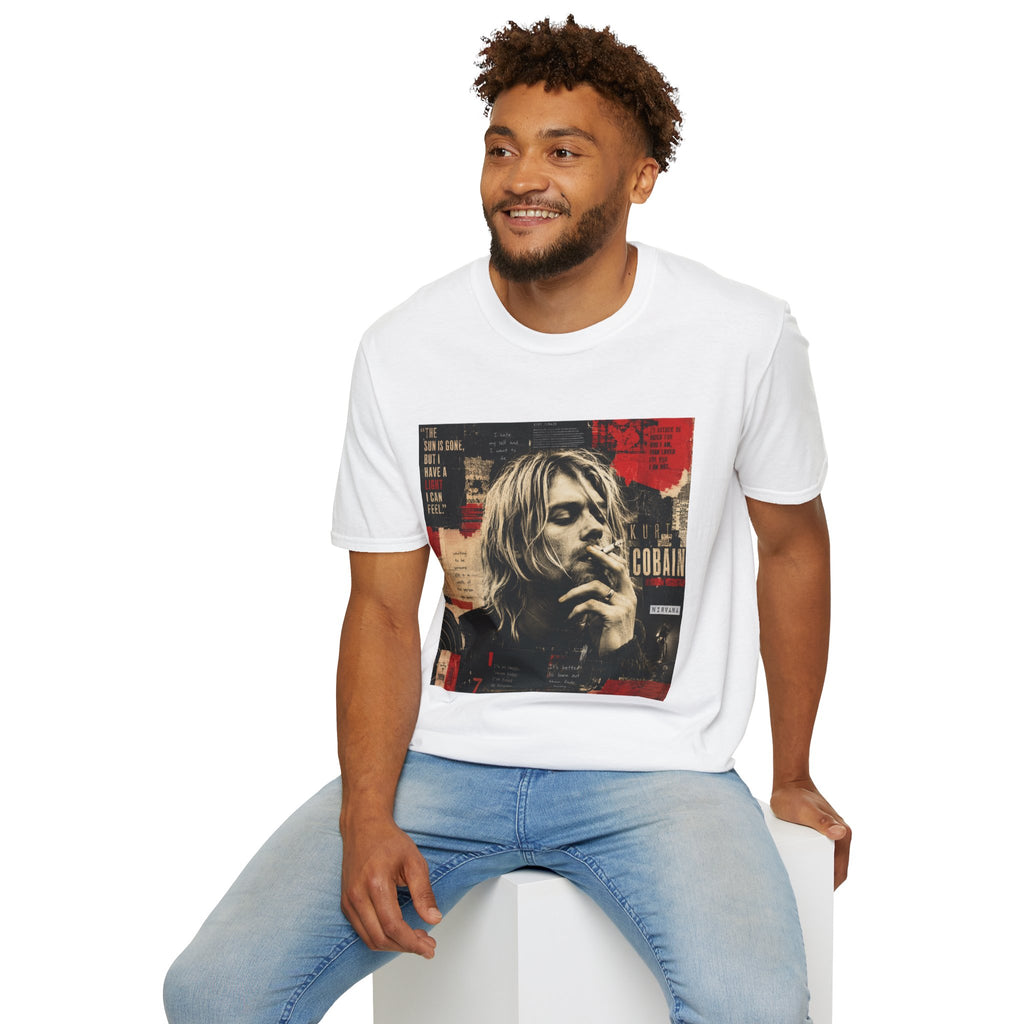 Vintage Grunge Band Portrait T-Shirt